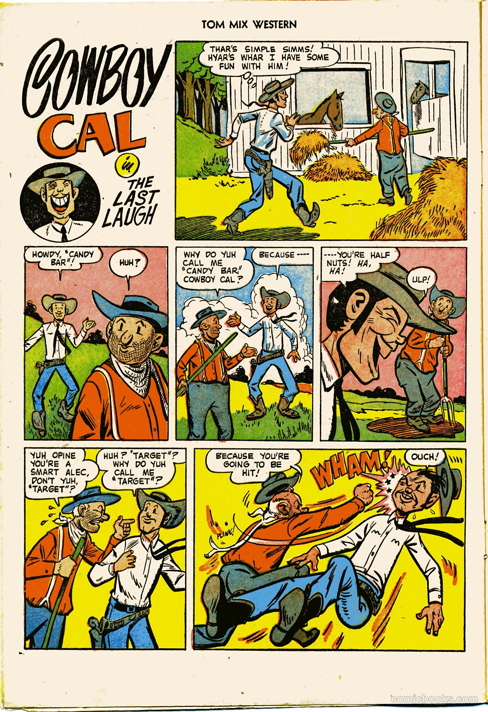 Tom Mix Western #55 (1952) — page 10 of 36
