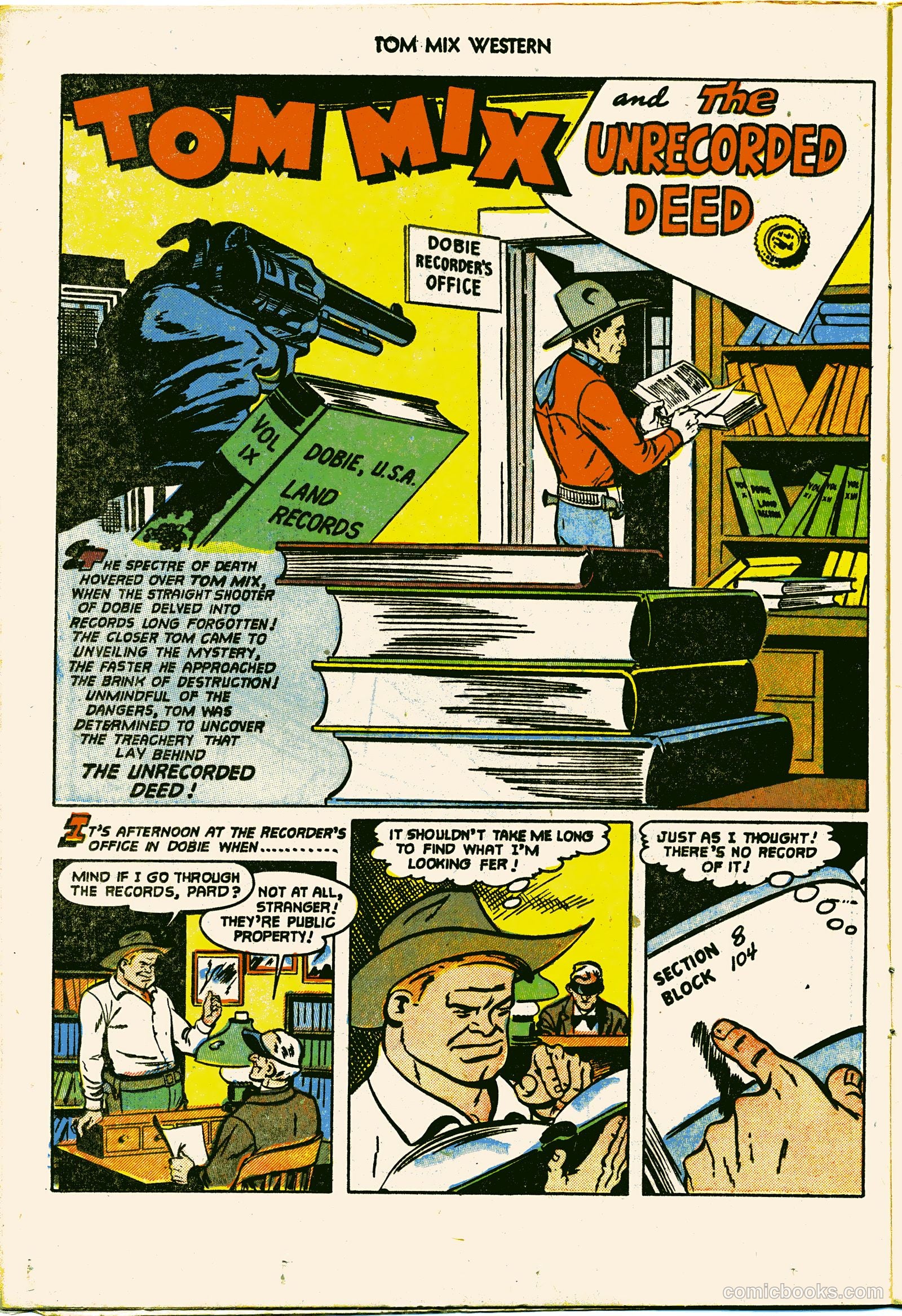 Tom Mix Western #55 (1952) — page 14 of 36