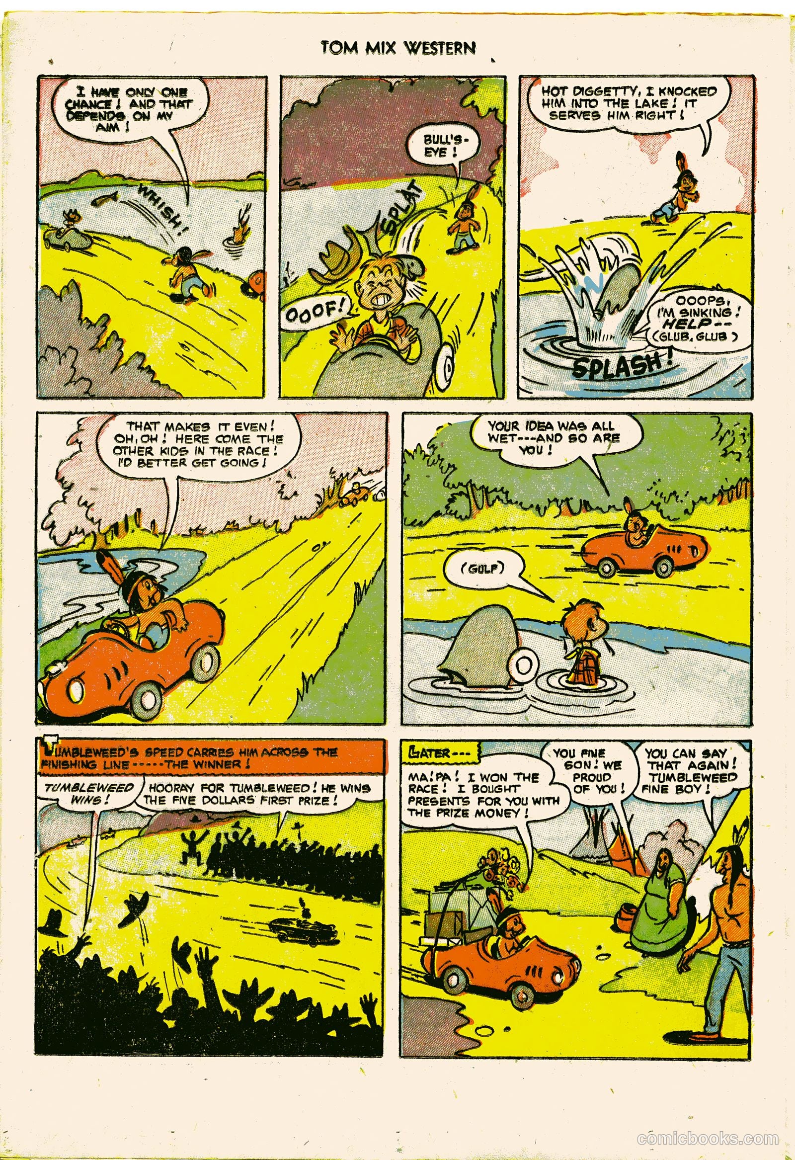Tom Mix Western #55 (1952) — page 24 of 36