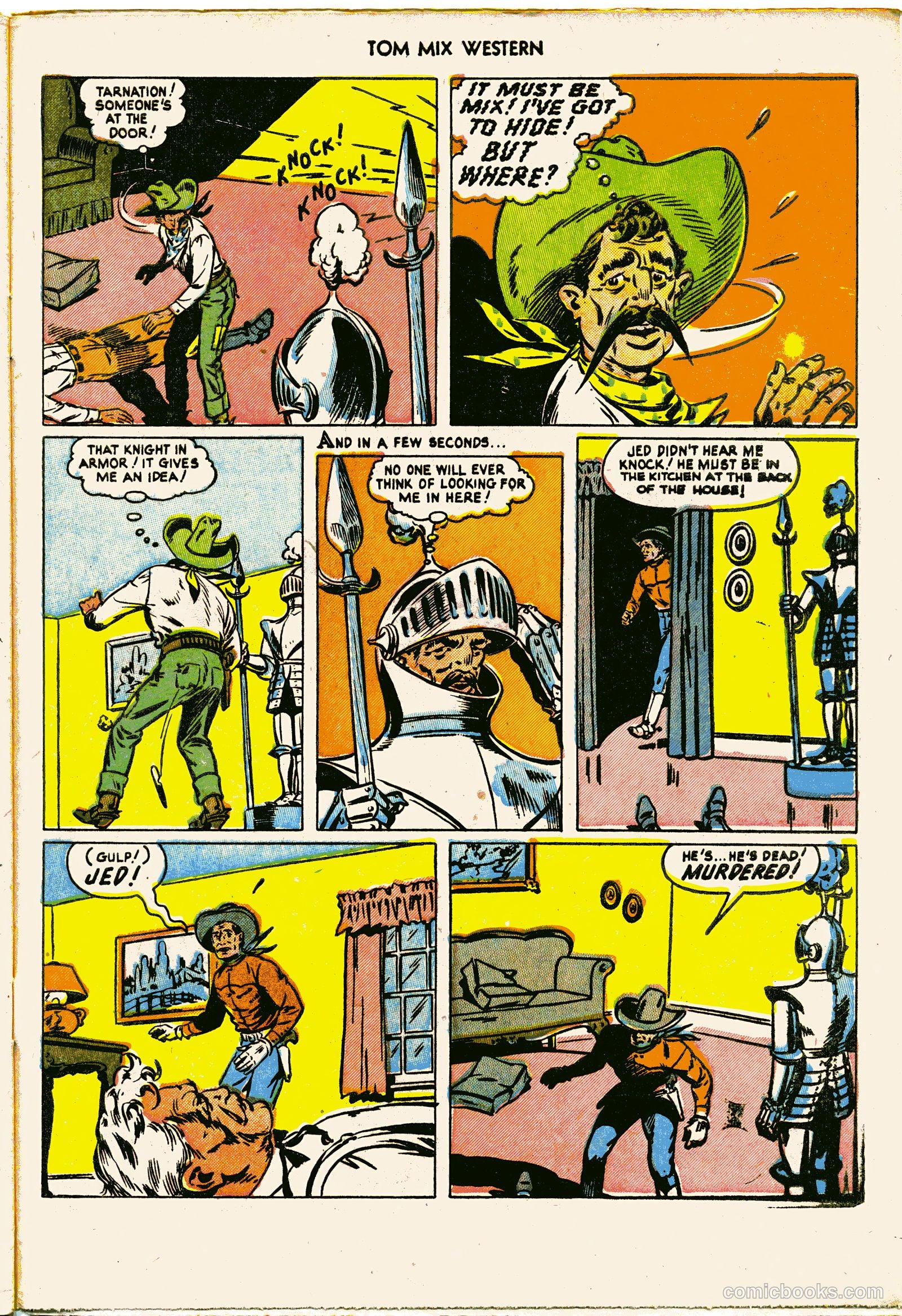 Tom Mix Western #55 (1952) — page 31 of 36