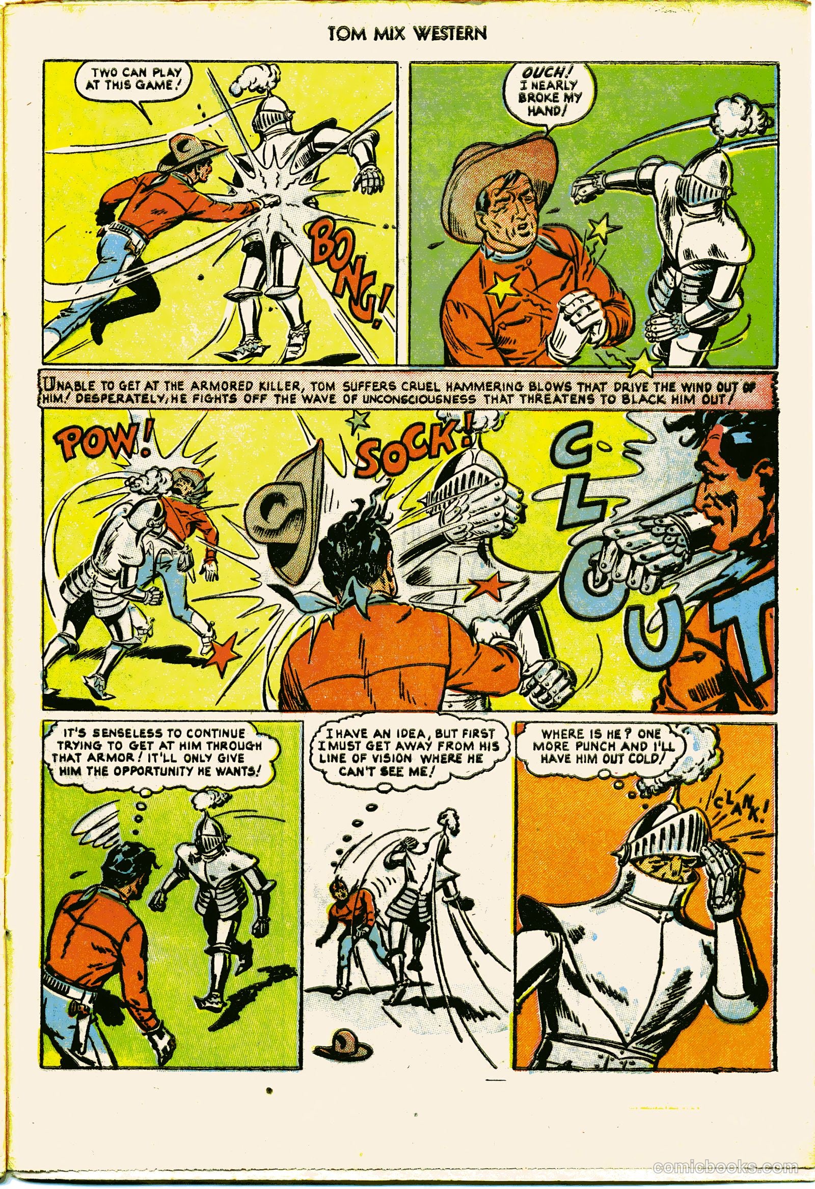 Tom Mix Western #55 (1952) — page 33 of 36