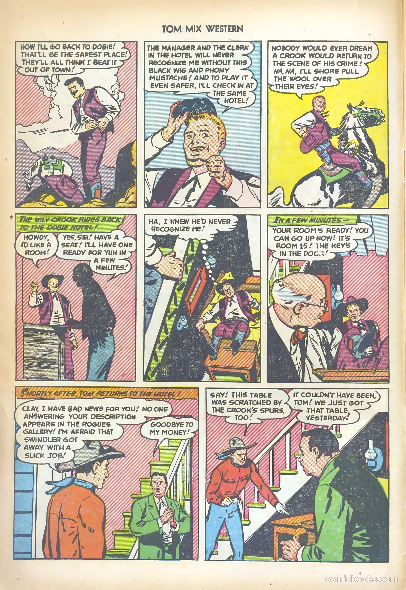 Tom Mix Western #56 (1952) — page 6 of 36