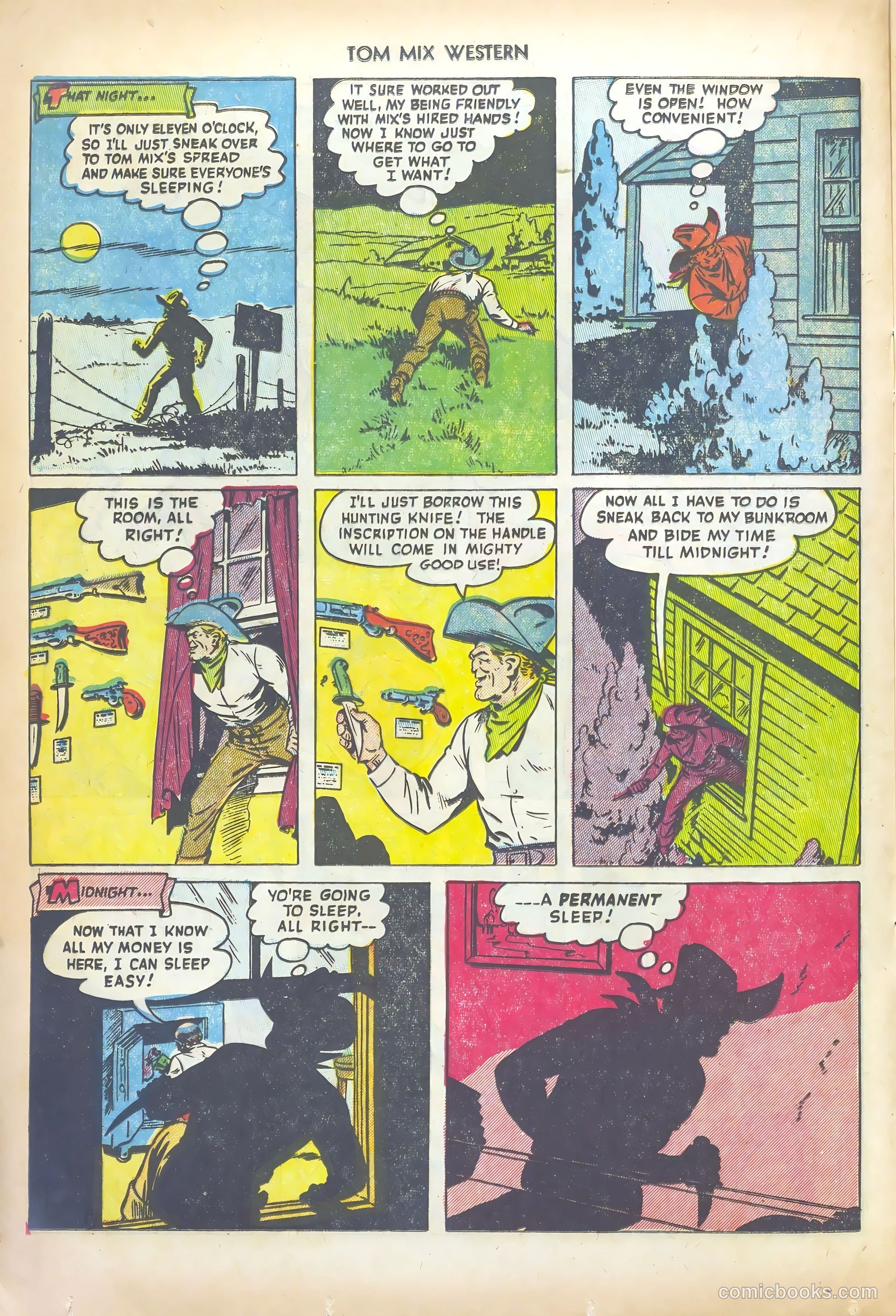 Tom Mix Western #56 (1952) — page 16 of 36