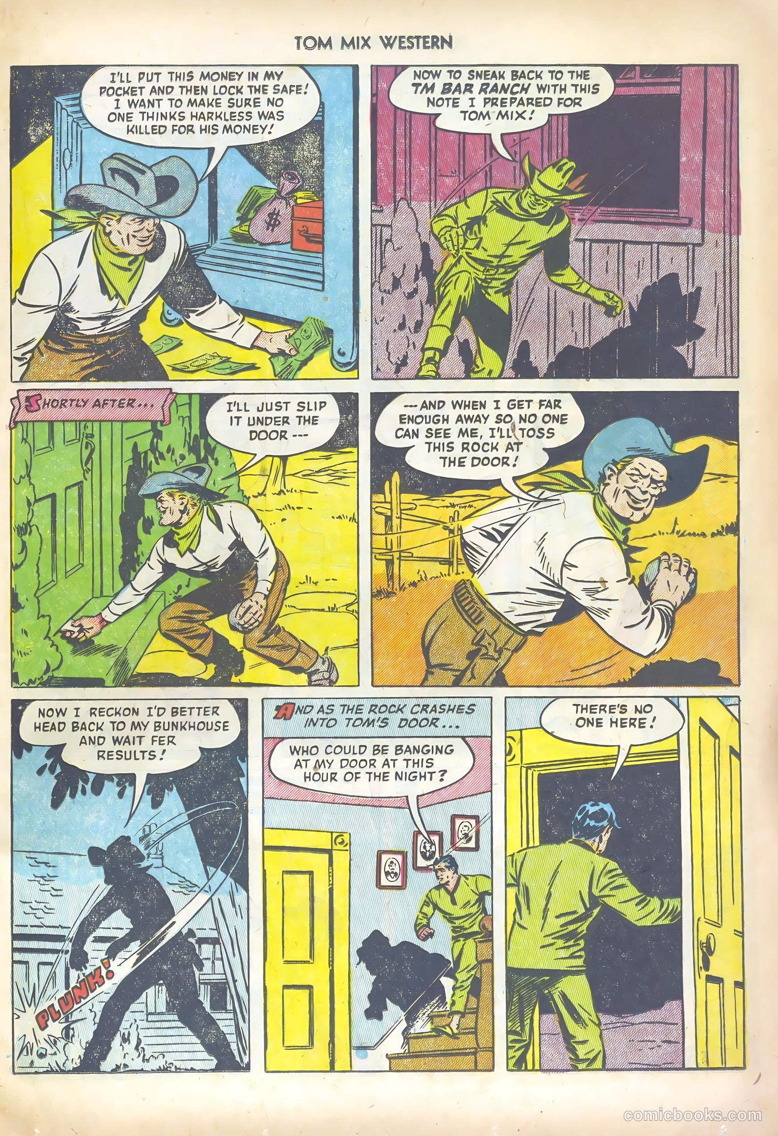 Tom Mix Western #56 (1952) — page 17 of 36