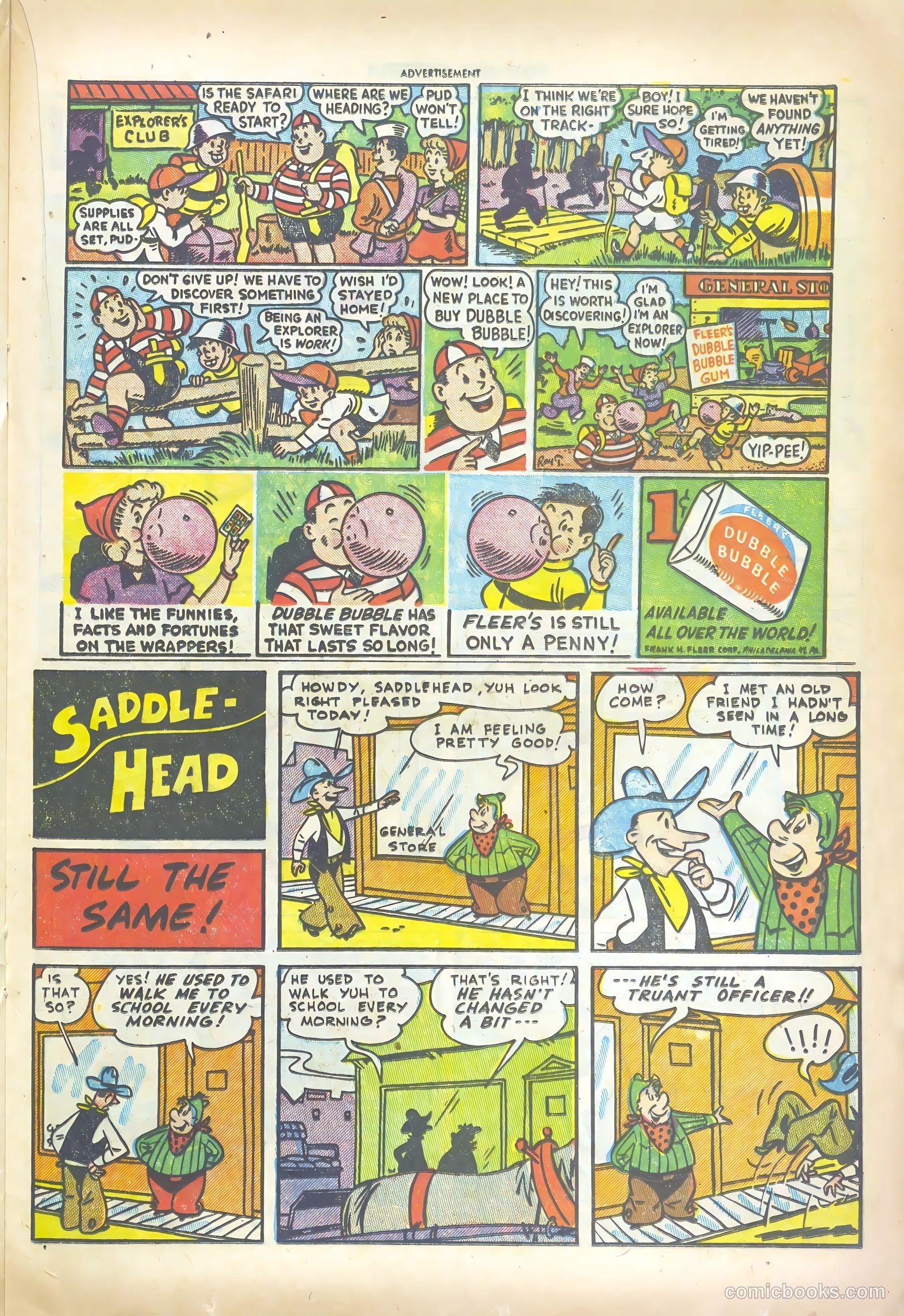 Tom Mix Western #56 (1952) — page 21 of 36