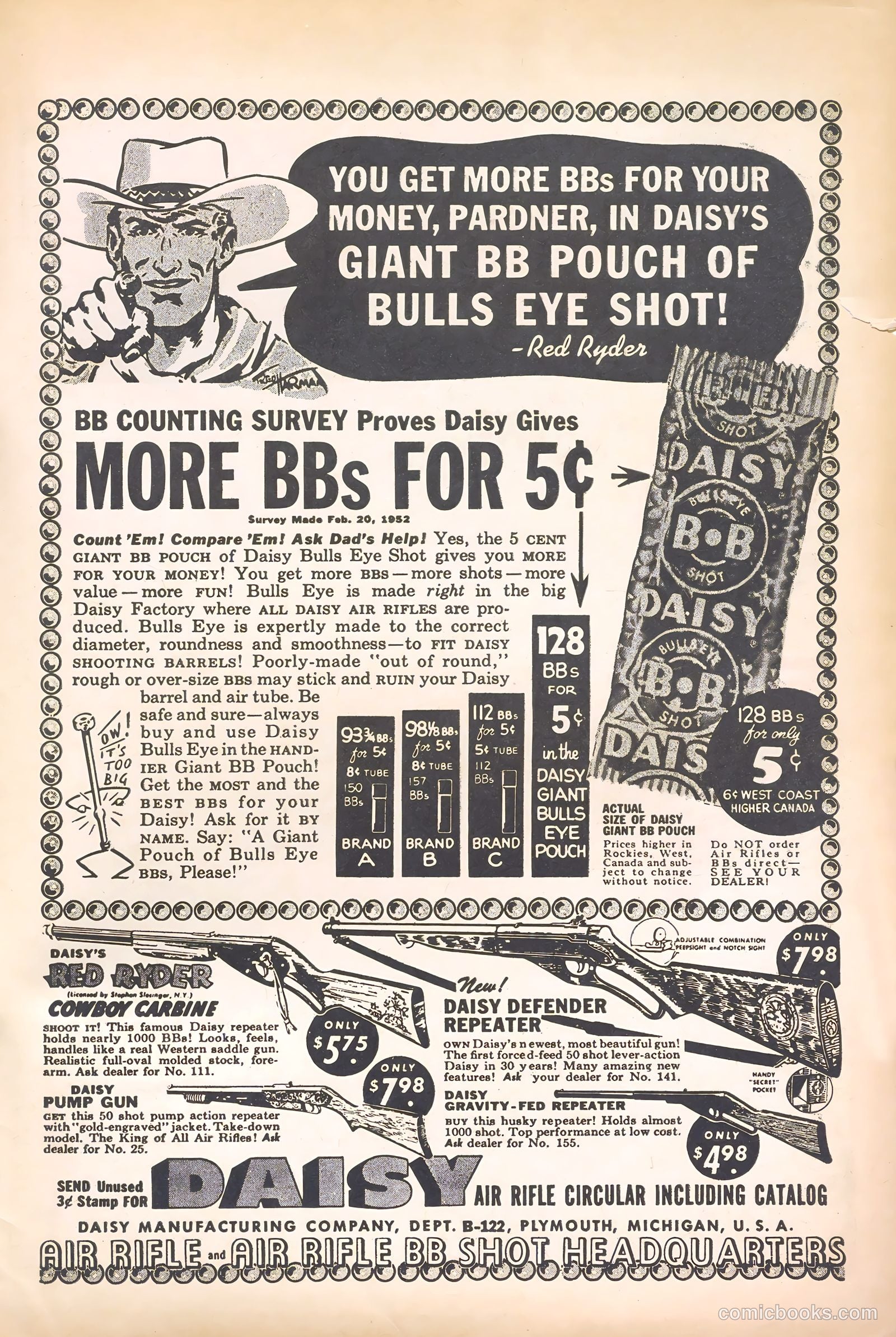 Tom Mix Western #56 (1952) — page 35 of 36