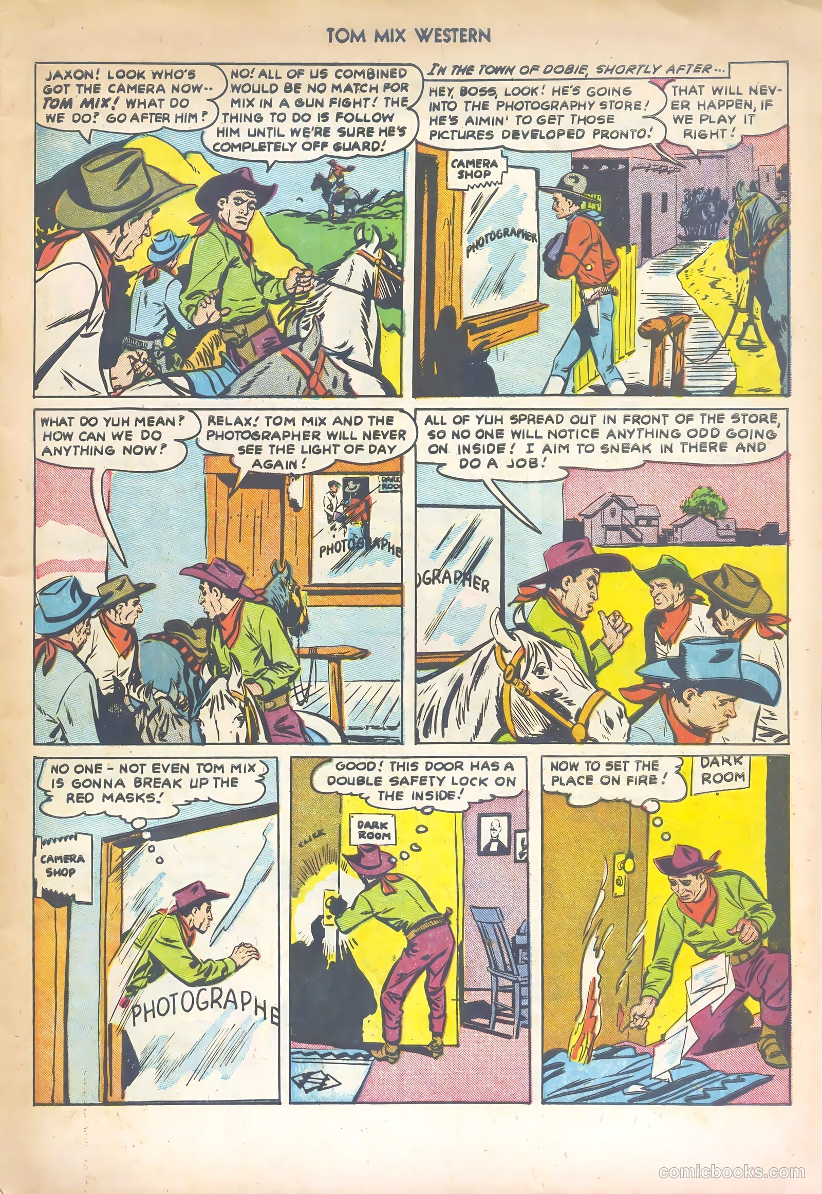 Tom Mix Western #57 (1952) — page 5 of 36