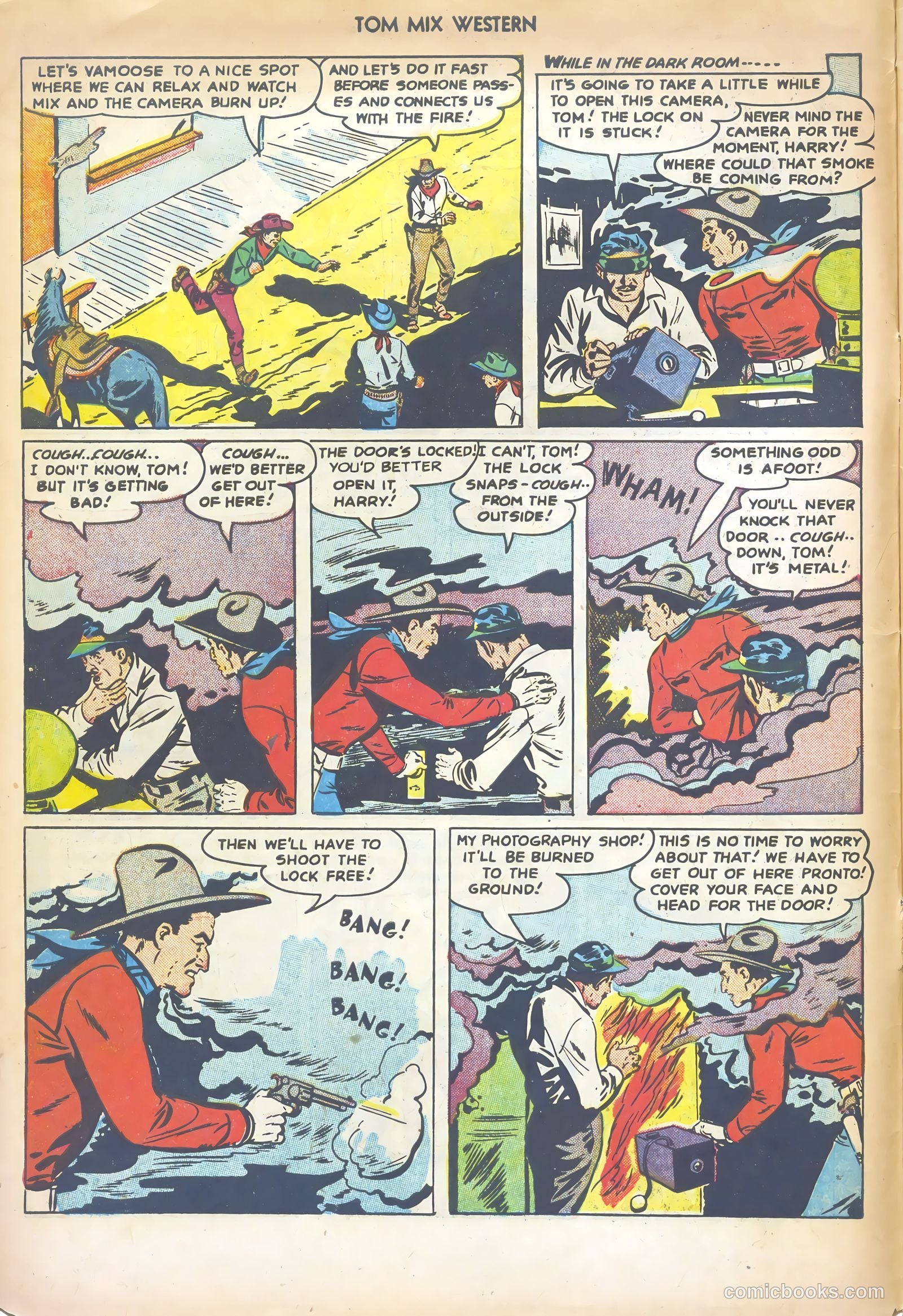 Tom Mix Western #57 (1952) — page 6 of 36