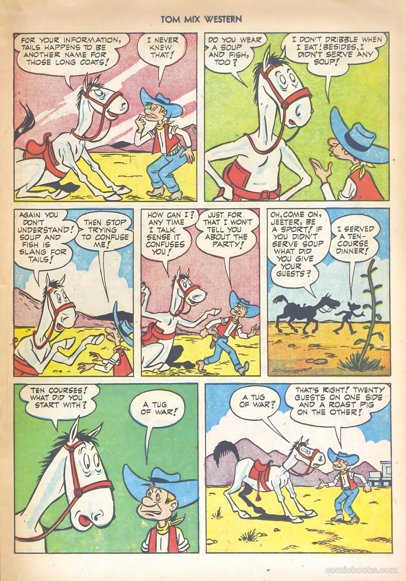 Tom Mix Western #57 (1952) — page 15 of 36