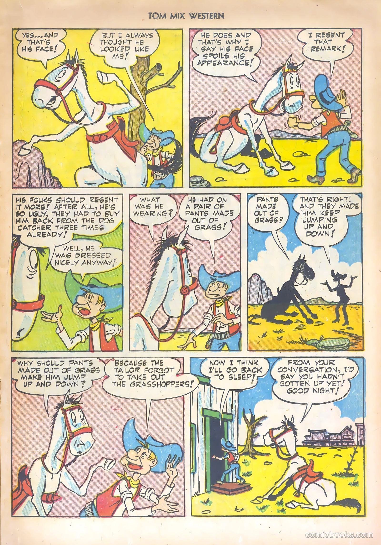 Tom Mix Western #57 (1952) — page 17 of 36