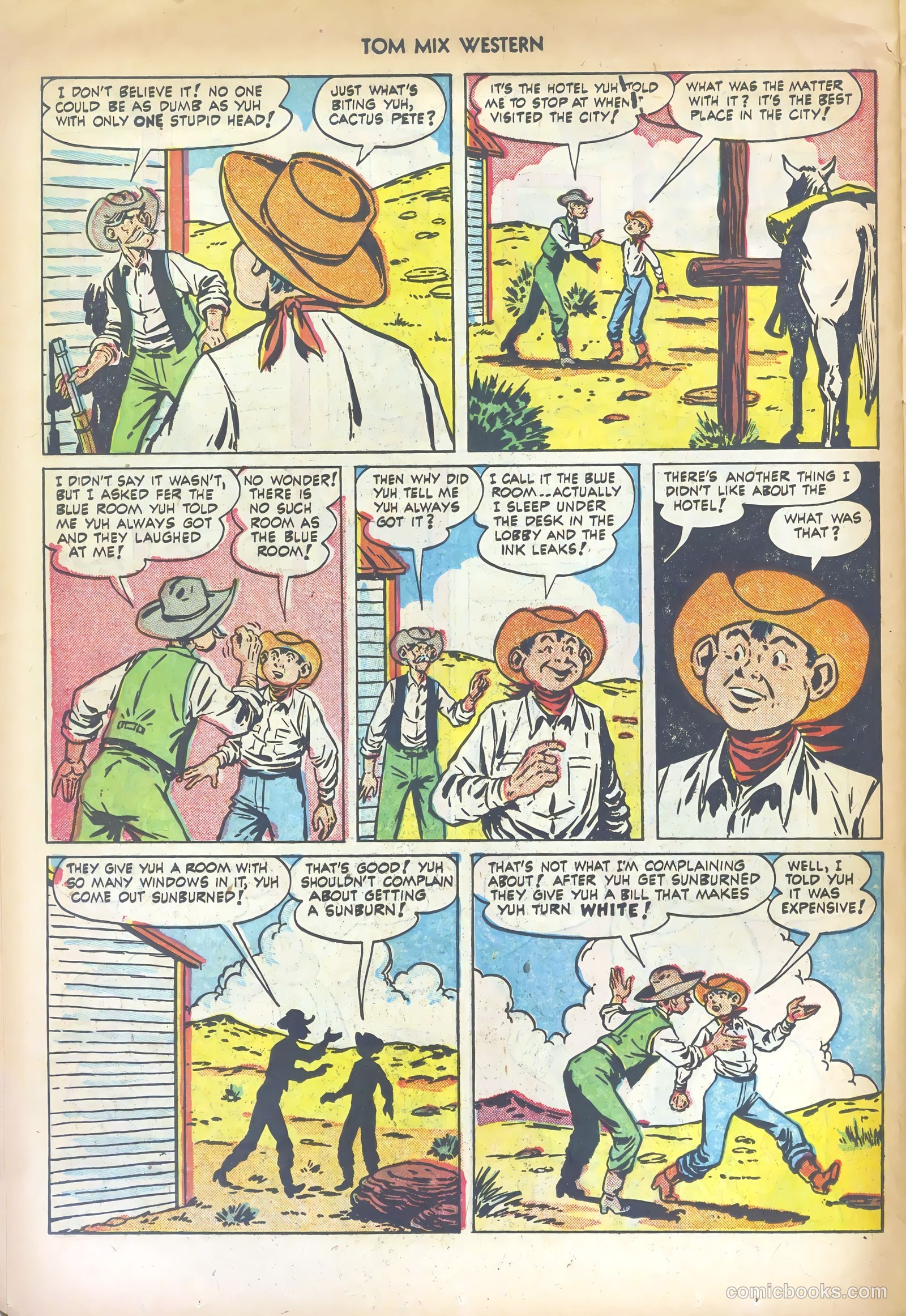 Tom Mix Western #57 (1952) — page 26 of 36