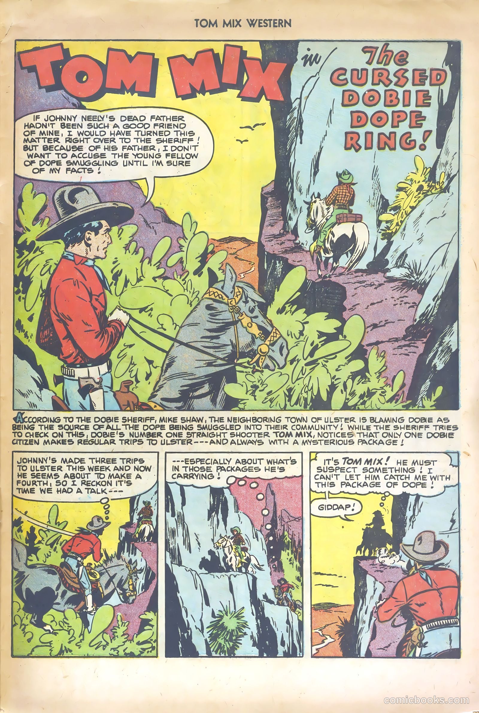 Tom Mix Western #57 (1952) — page 29 of 36