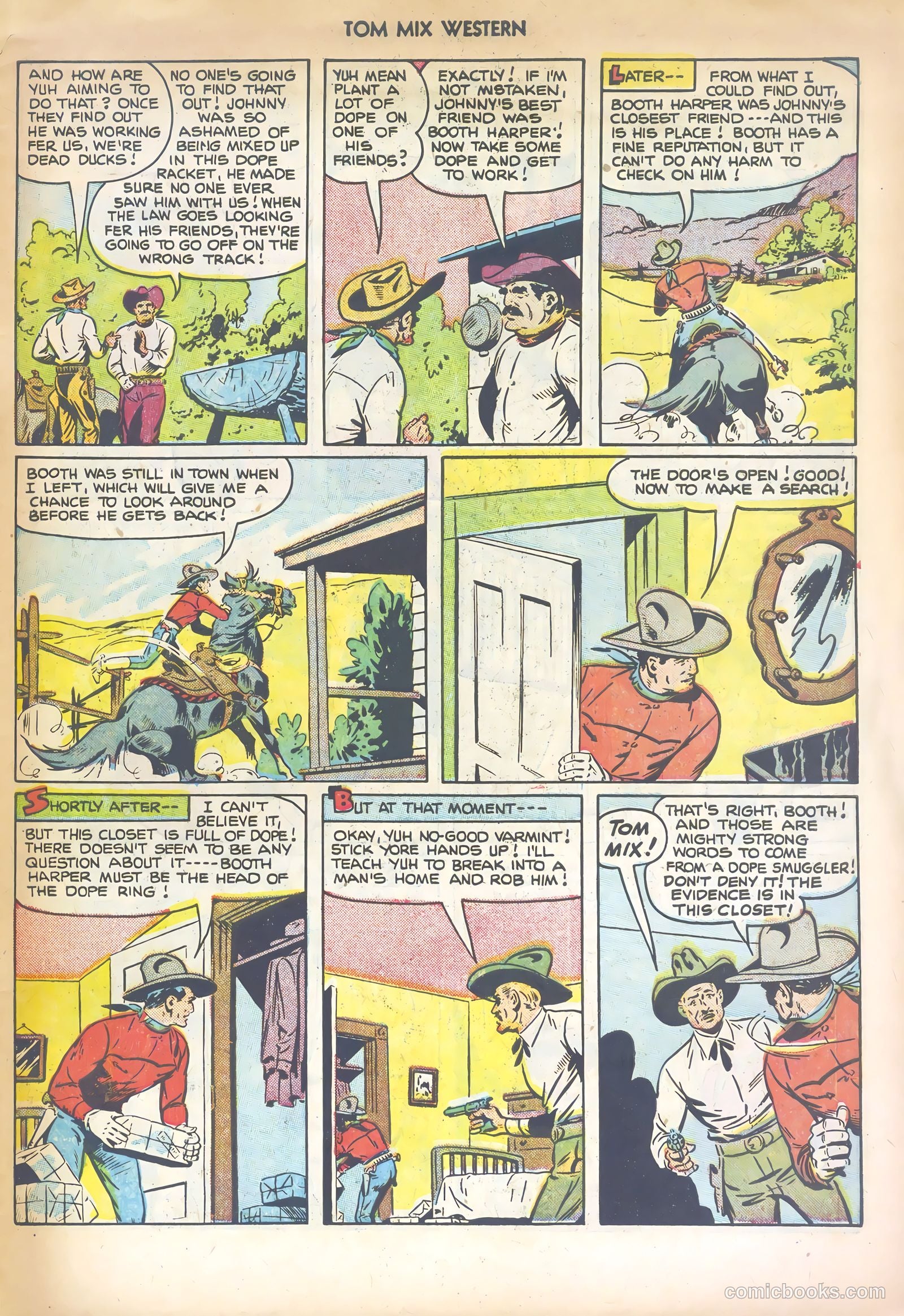 Tom Mix Western #57 (1952) — page 31 of 36