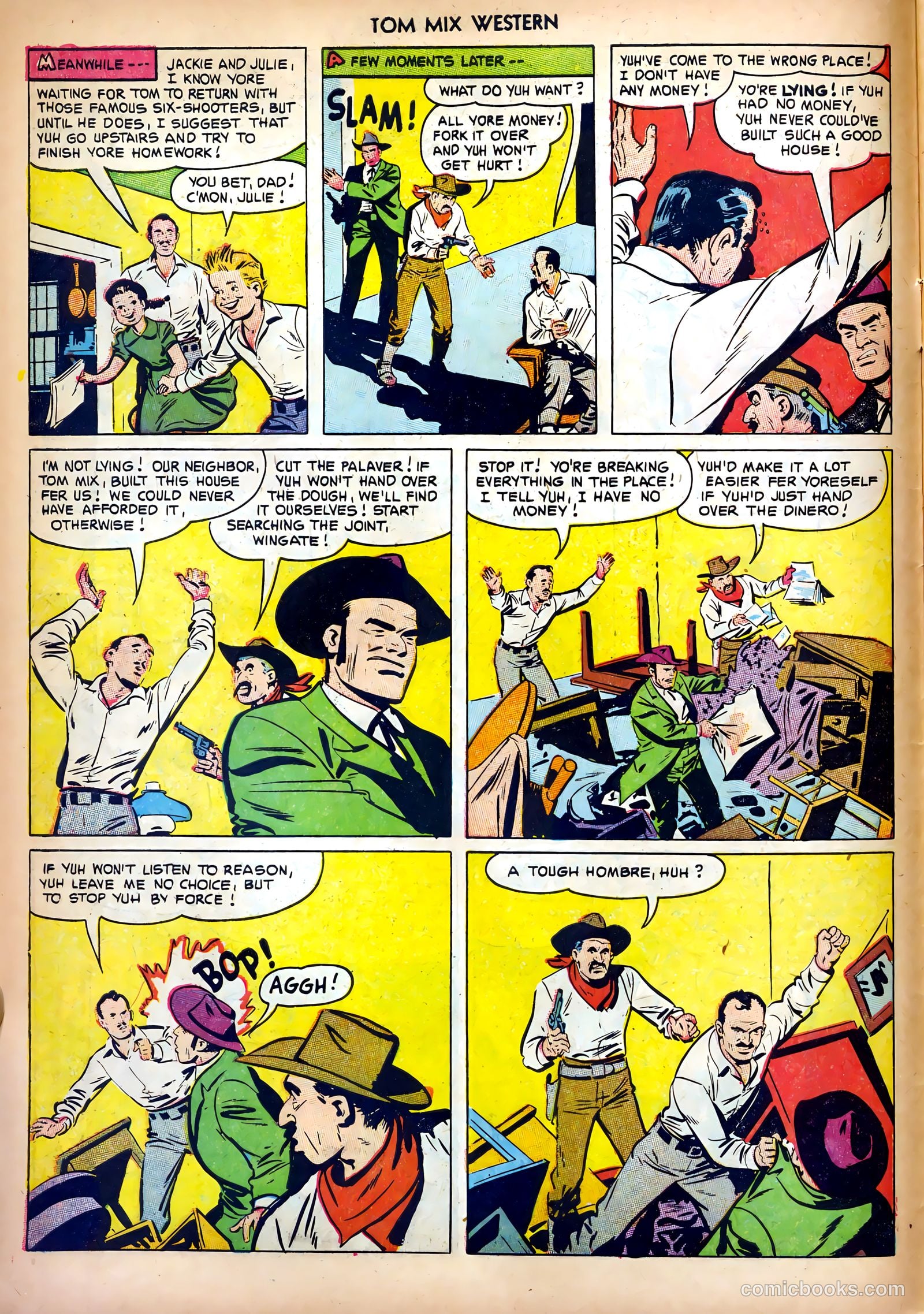Tom Mix Western #58 (1952) — page 6 of 36
