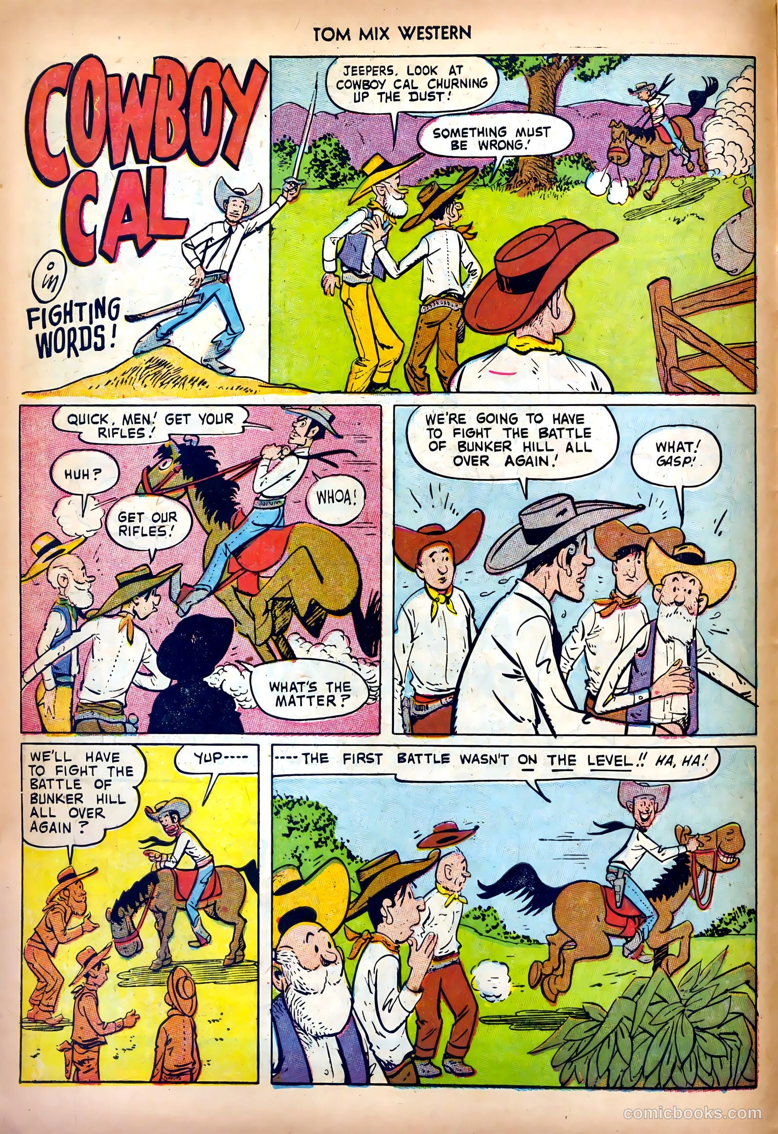 Tom Mix Western #58 (1952) — page 10 of 36