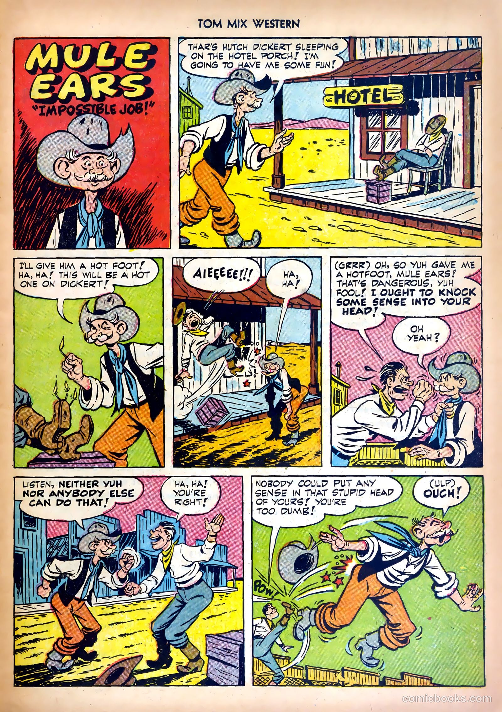 Tom Mix Western #58 (1952) — page 11 of 36