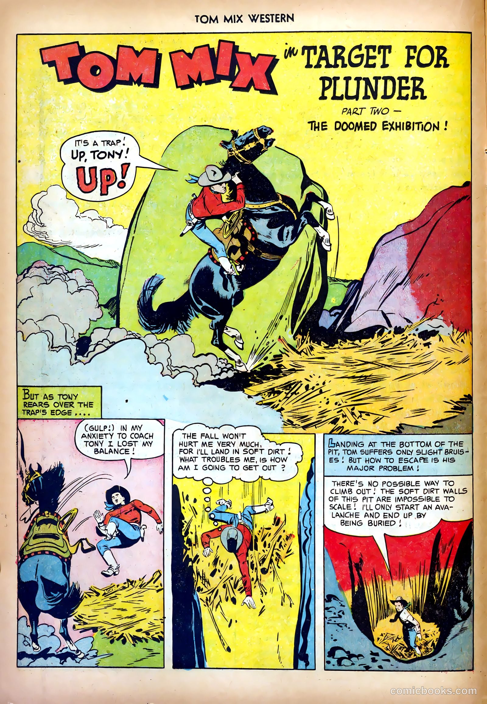 Tom Mix Western #58 (1952) — page 14 of 36