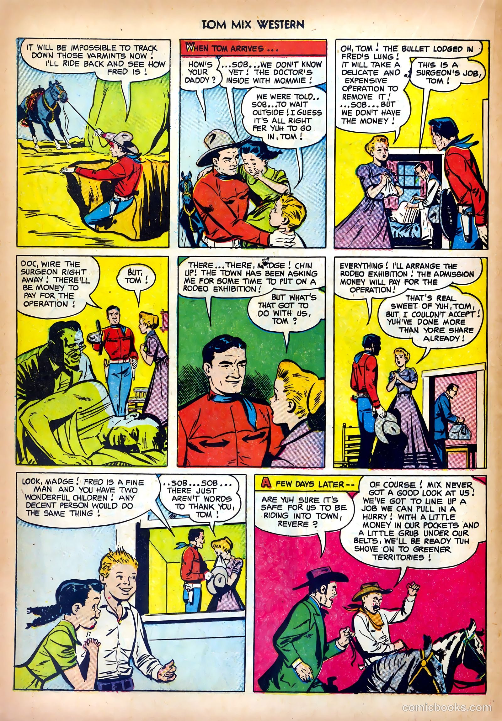 Tom Mix Western #58 (1952) — page 16 of 36
