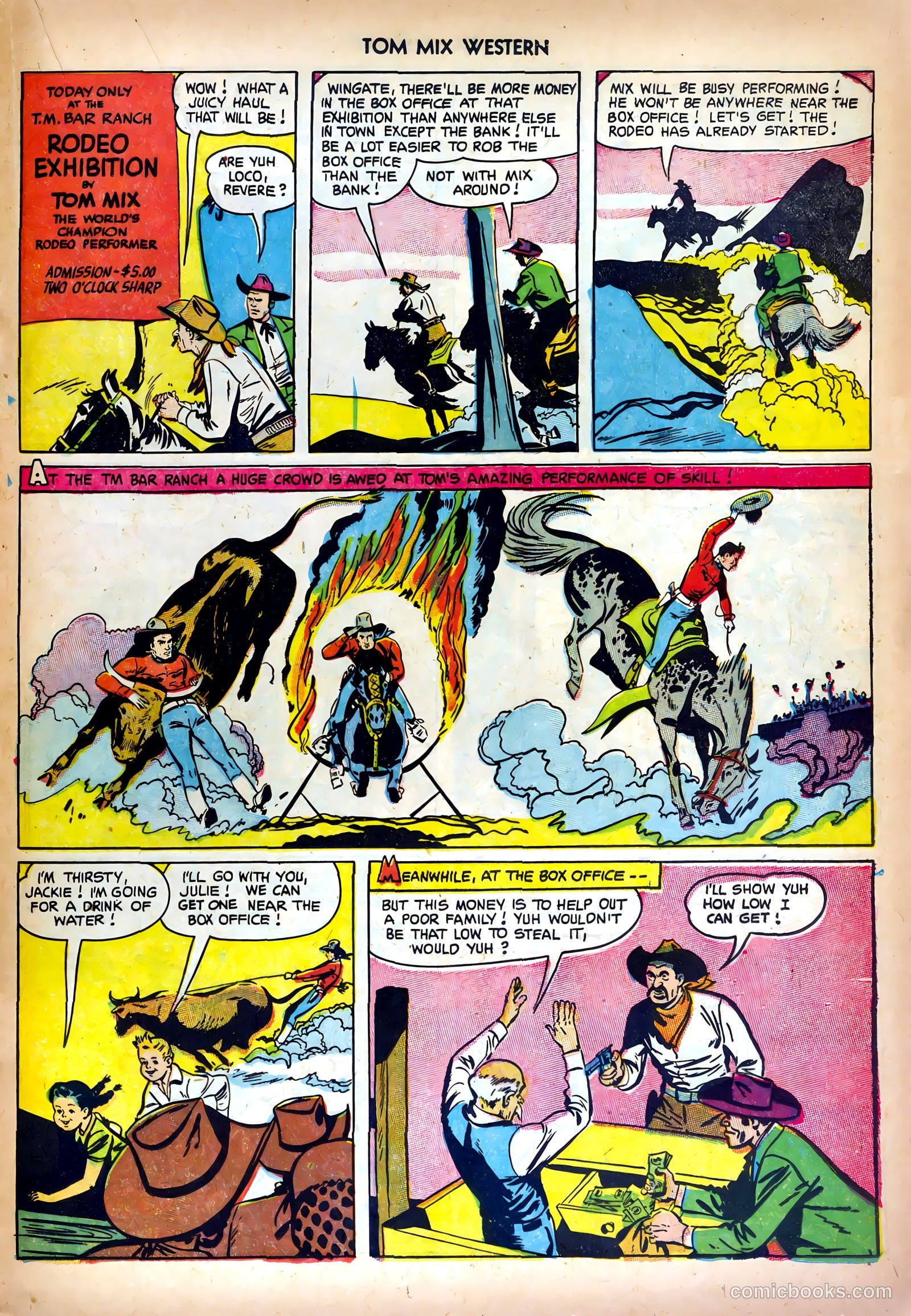 Tom Mix Western #58 (1952) — page 17 of 36
