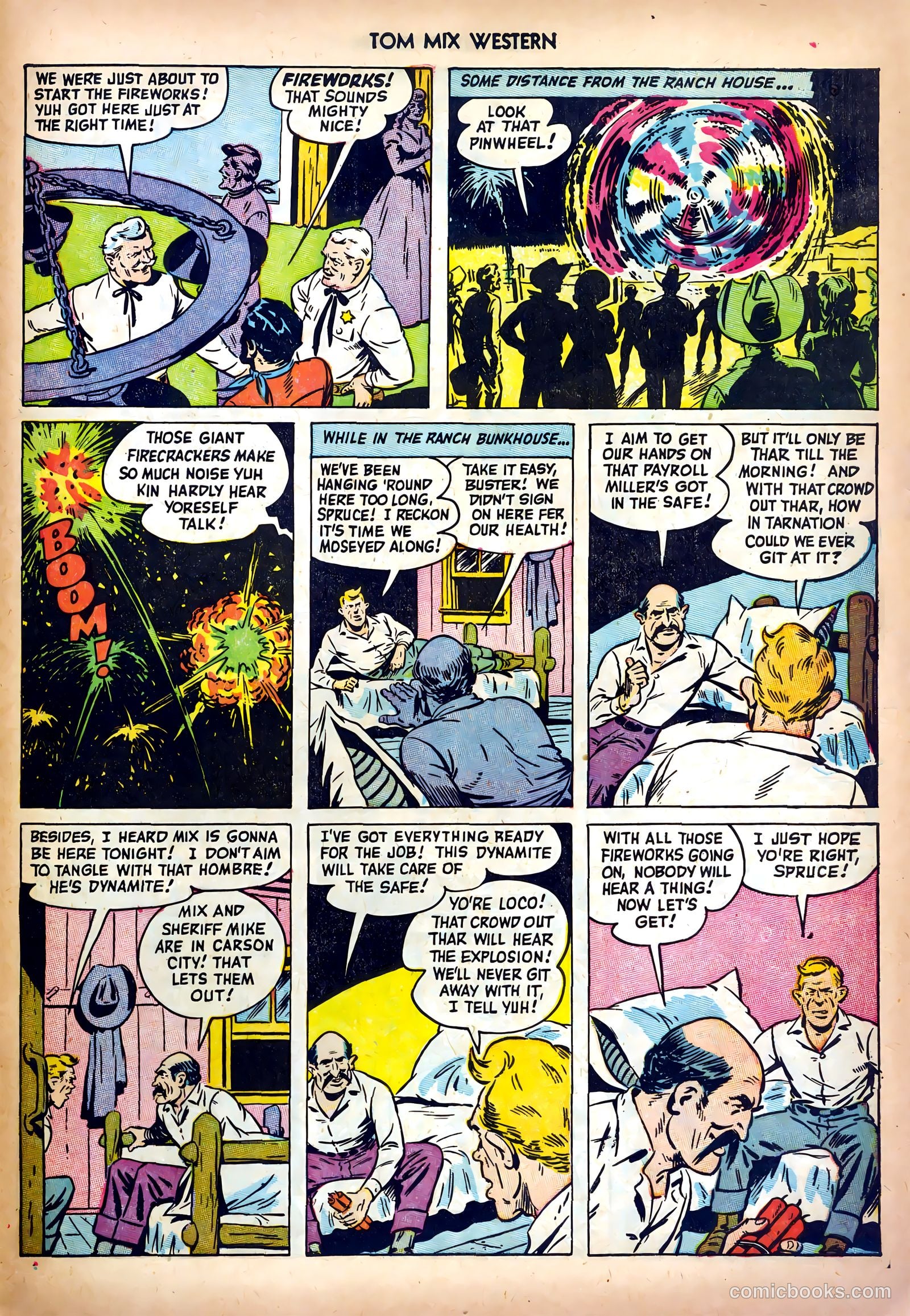 Tom Mix Western #58 (1952) — page 29 of 36
