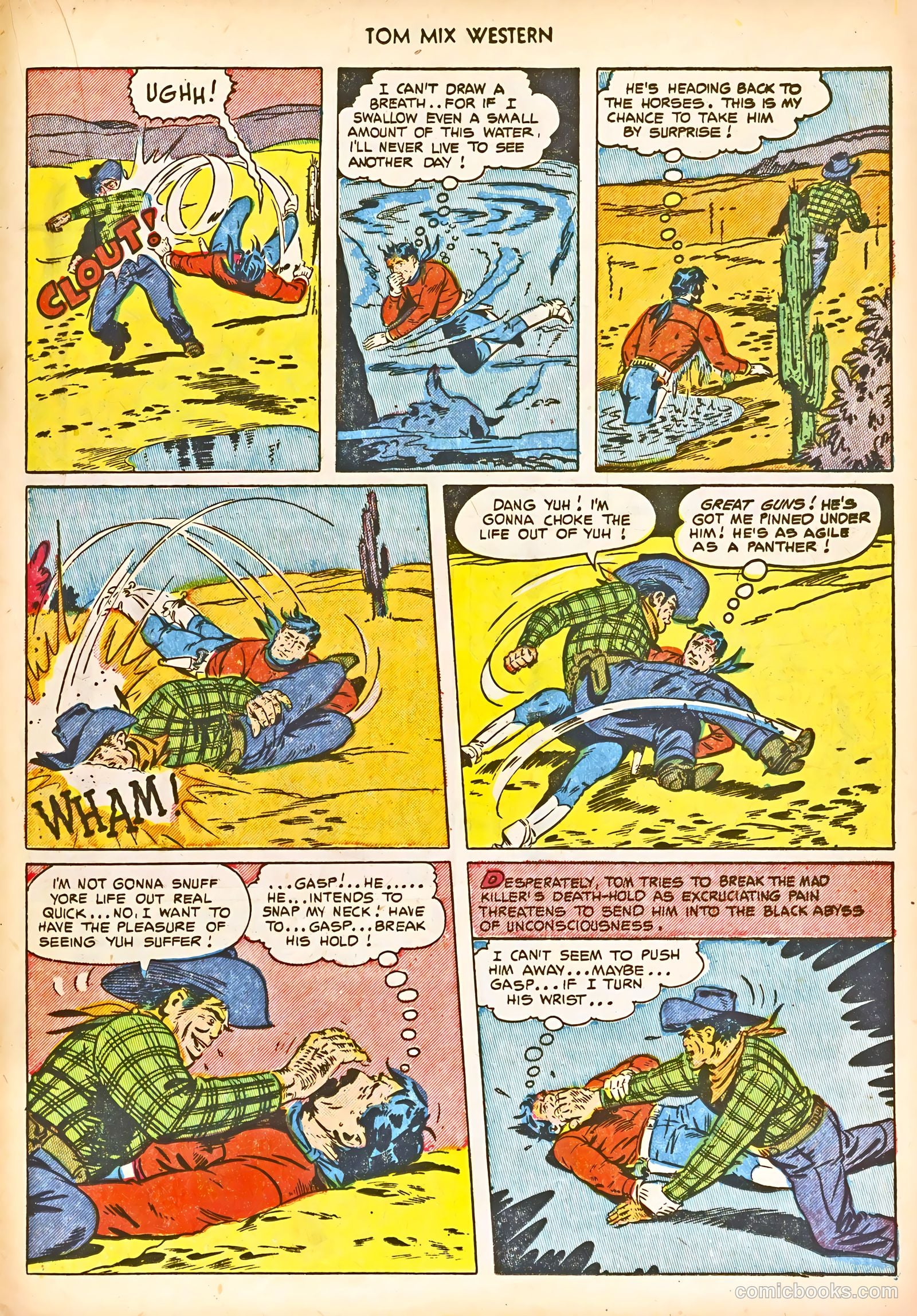 Tom Mix Western #59 (1953) — page 19 of 36