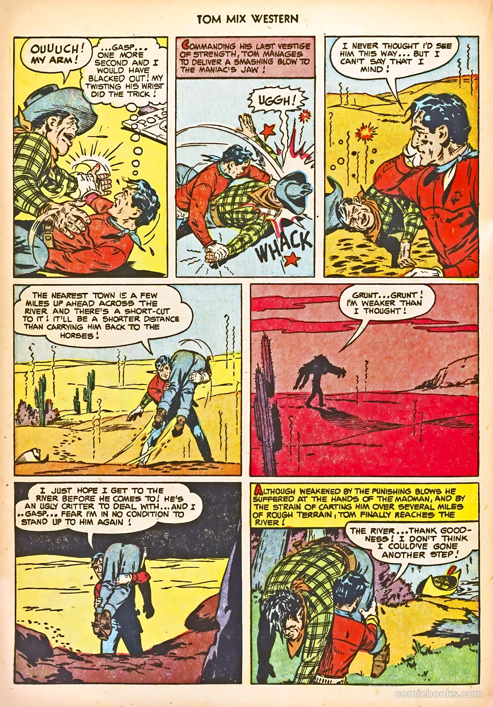 Tom Mix Western #59 (1953) — page 20 of 36