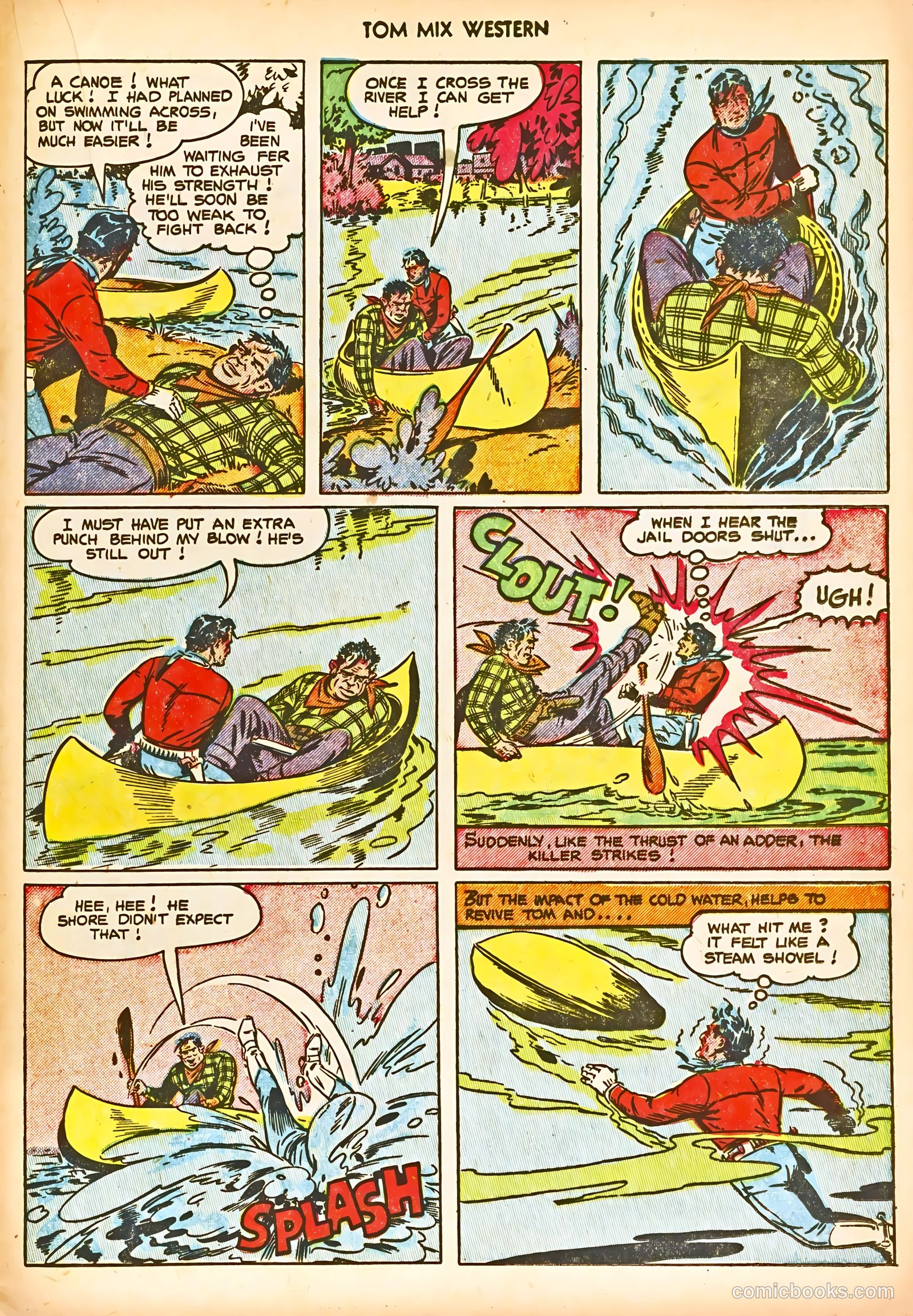 Tom Mix Western #59 (1953) — page 21 of 36