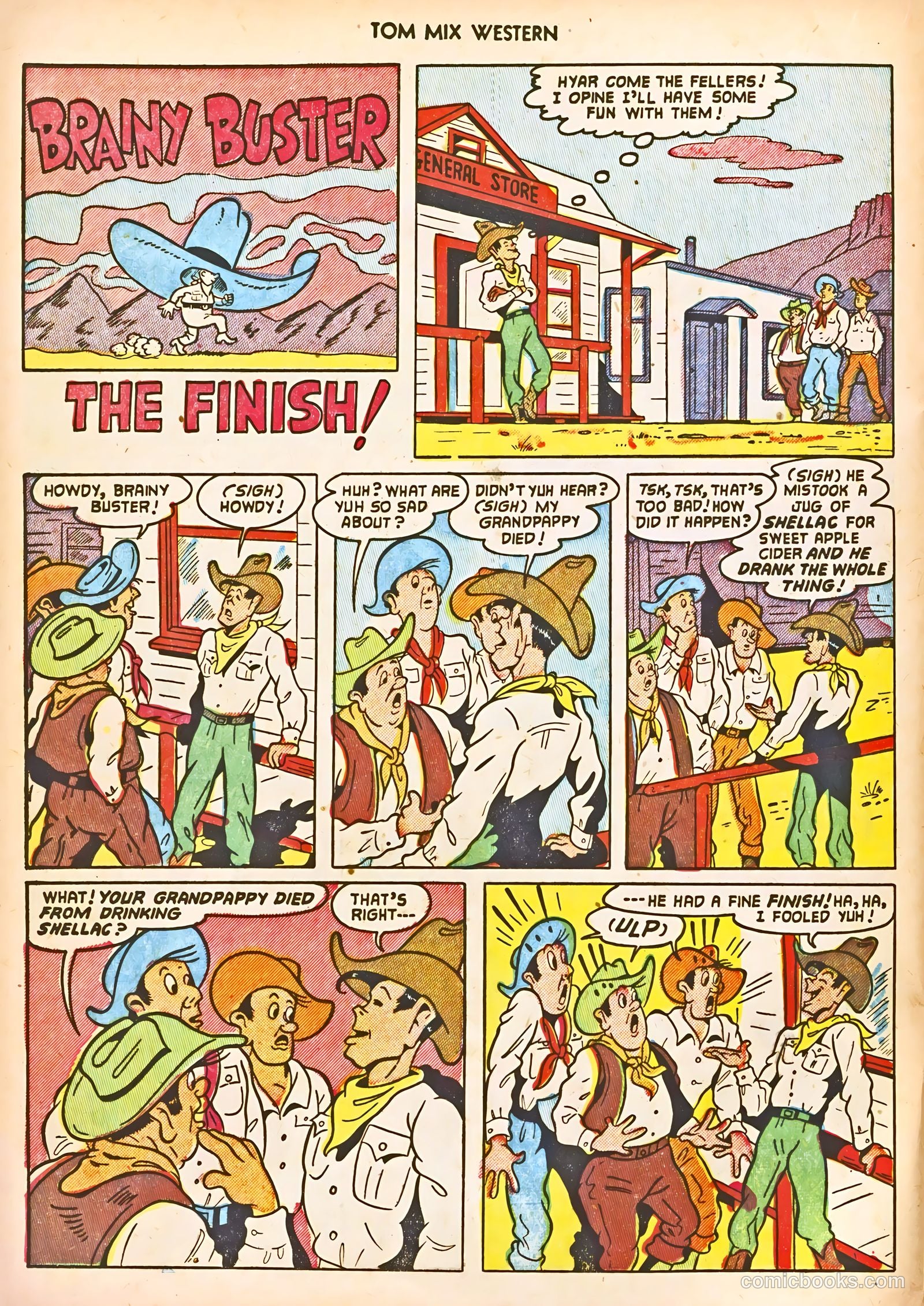 Tom Mix Western #59 (1953) — page 24 of 36