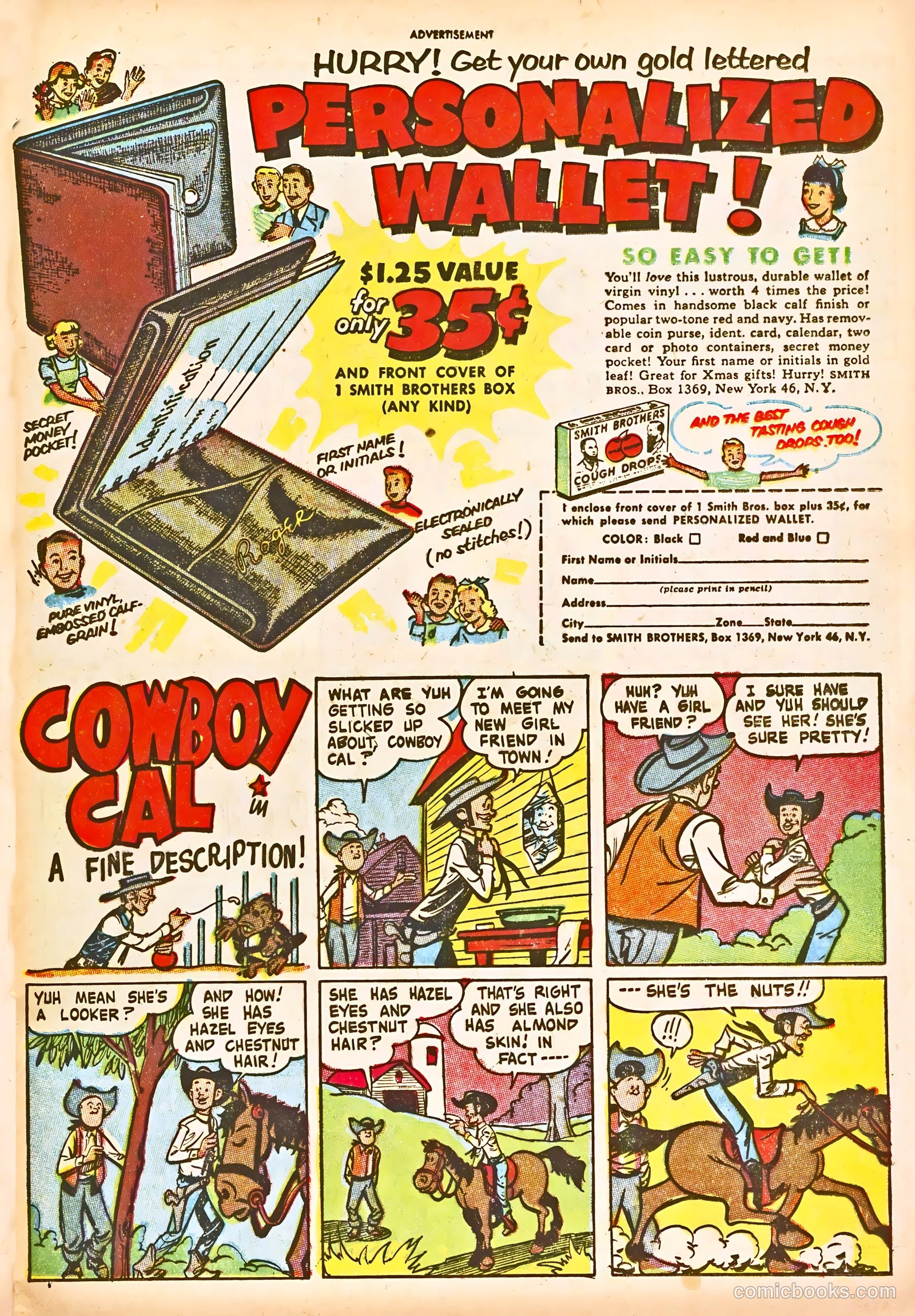 Tom Mix Western #59 (1953) — page 25 of 36