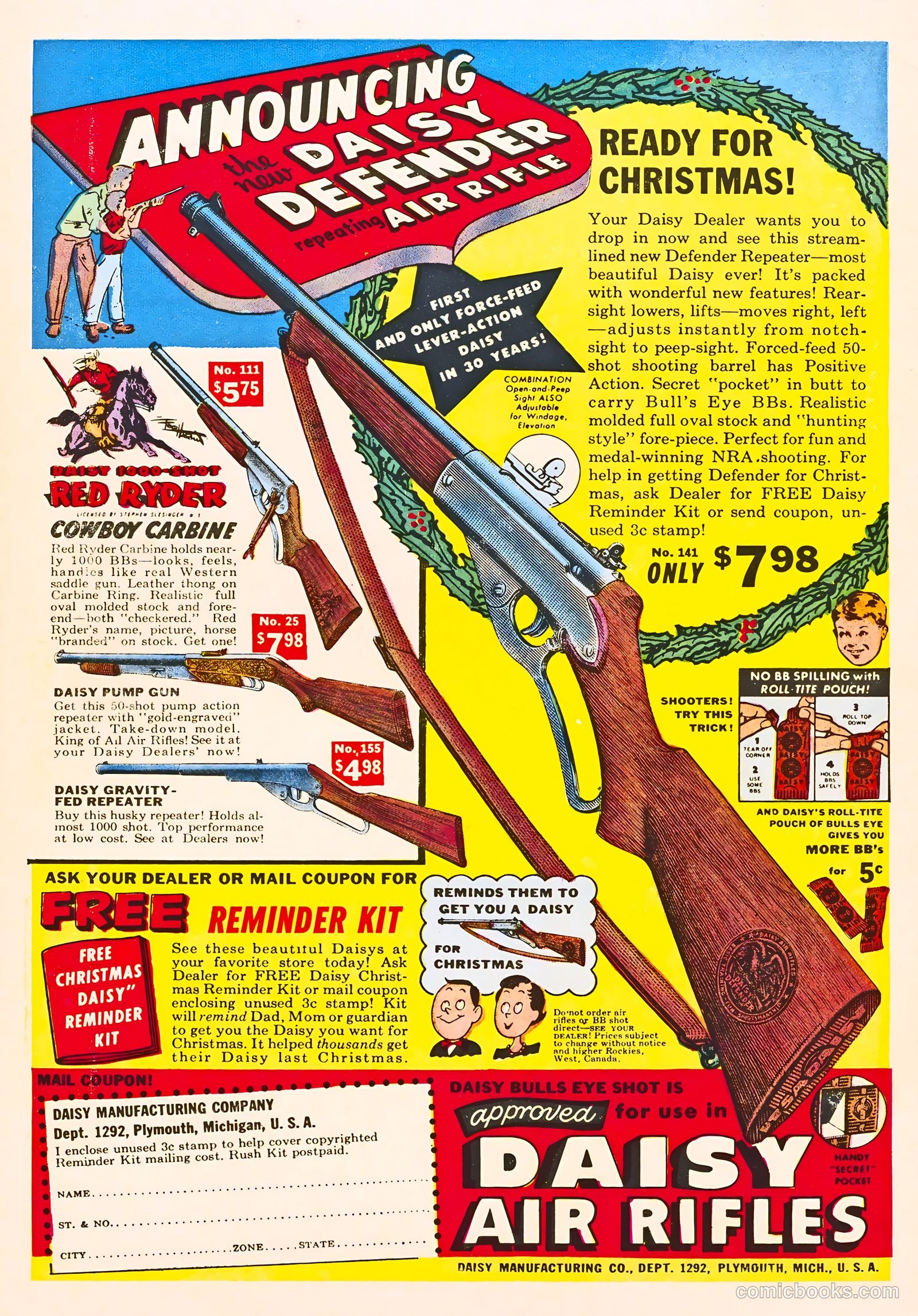 Tom Mix Western #59 (1953) — page 36 of 36