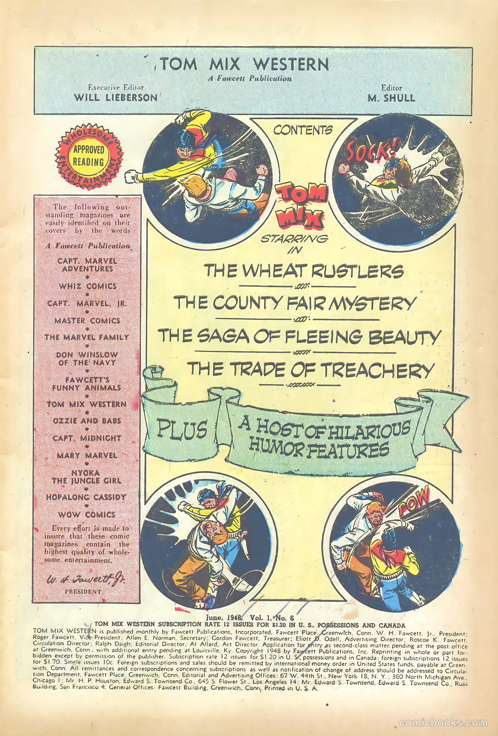 Tom Mix Western #6 (1948) — page 3 of 52