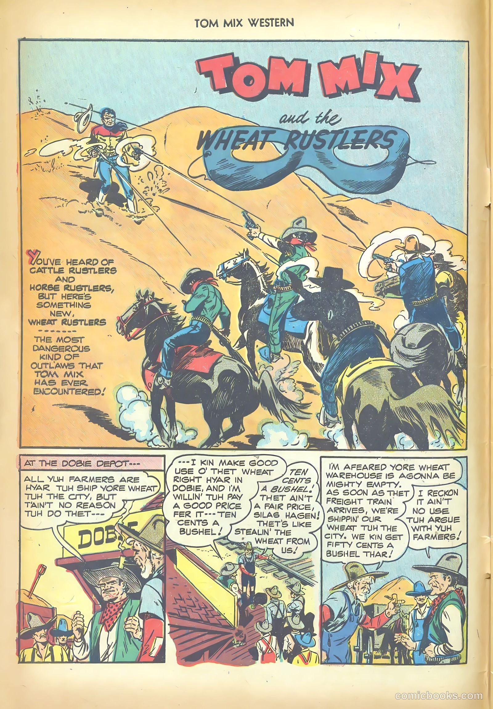 Tom Mix Western #6 (1948) — page 4 of 52