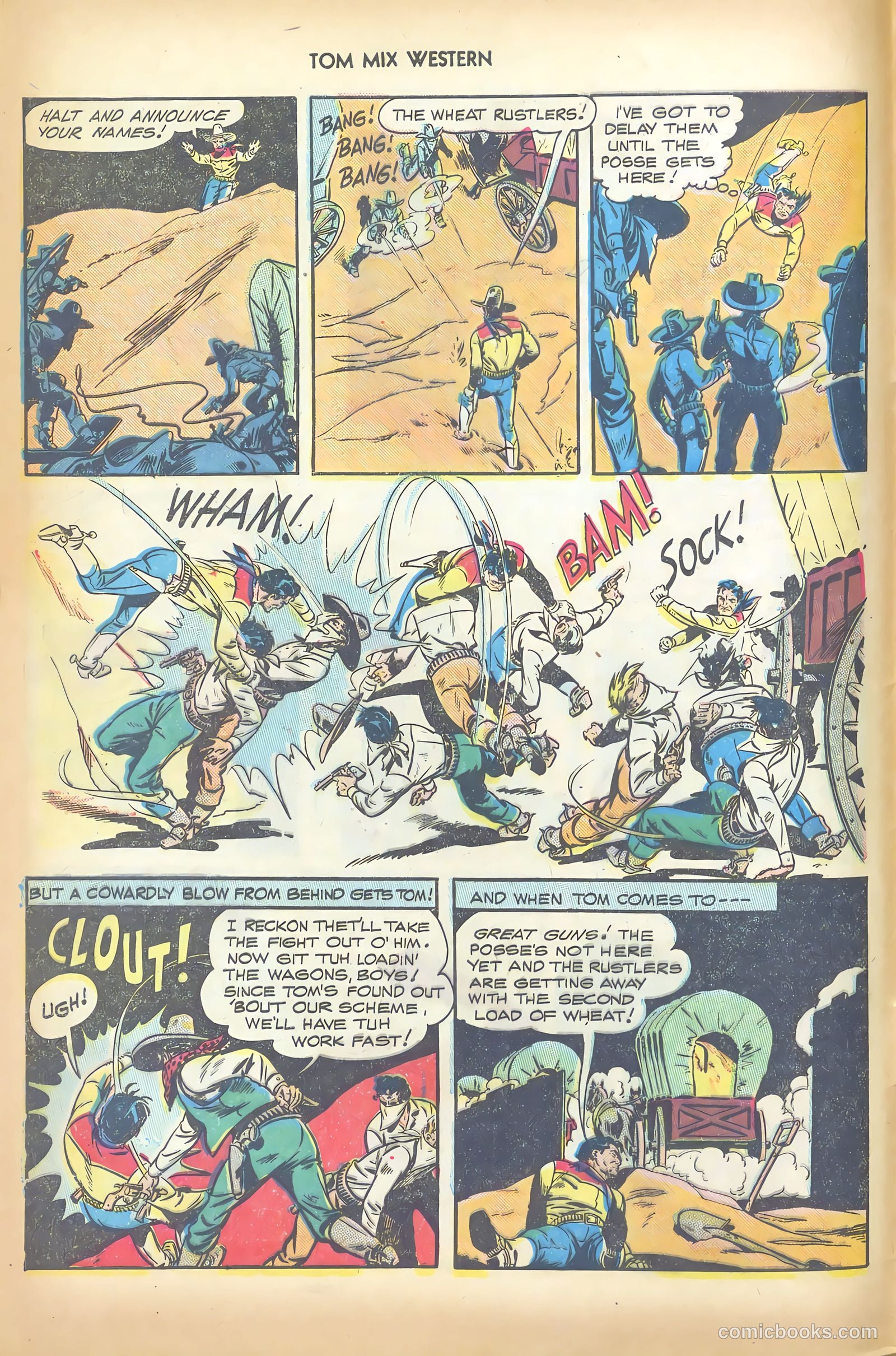 Tom Mix Western #6 (1948) — page 8 of 52