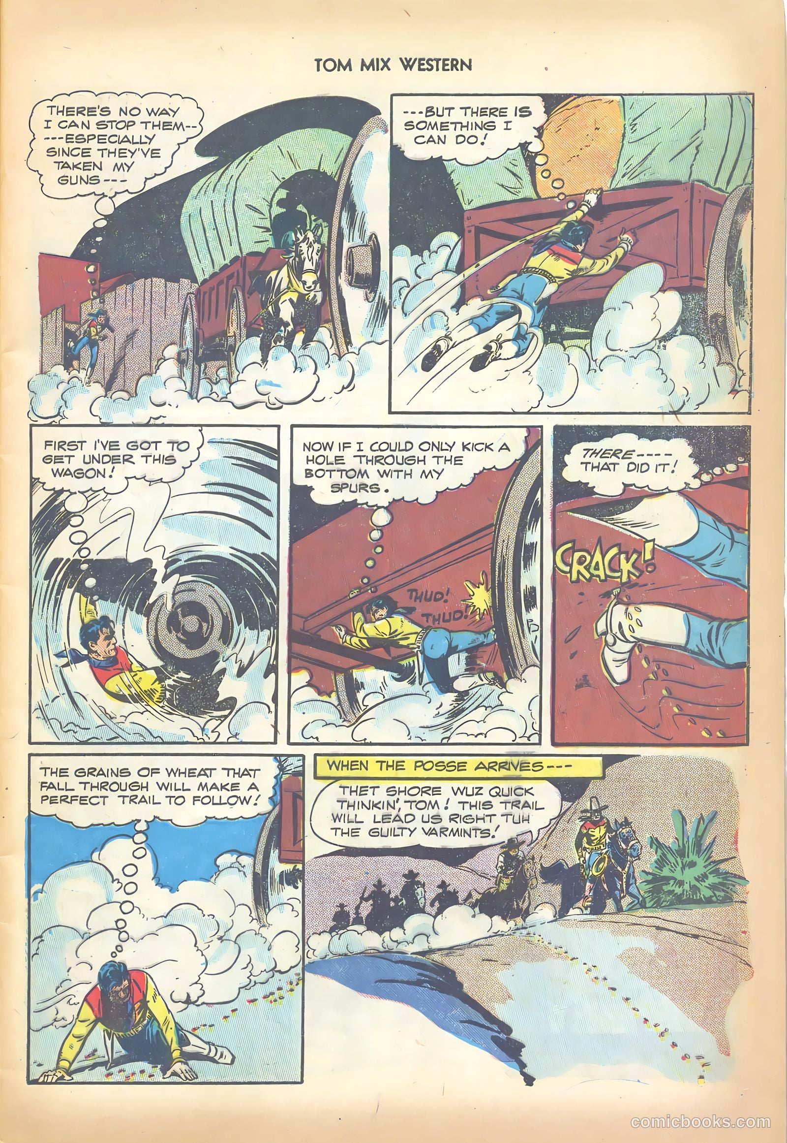 Tom Mix Western #6 (1948) — page 9 of 52