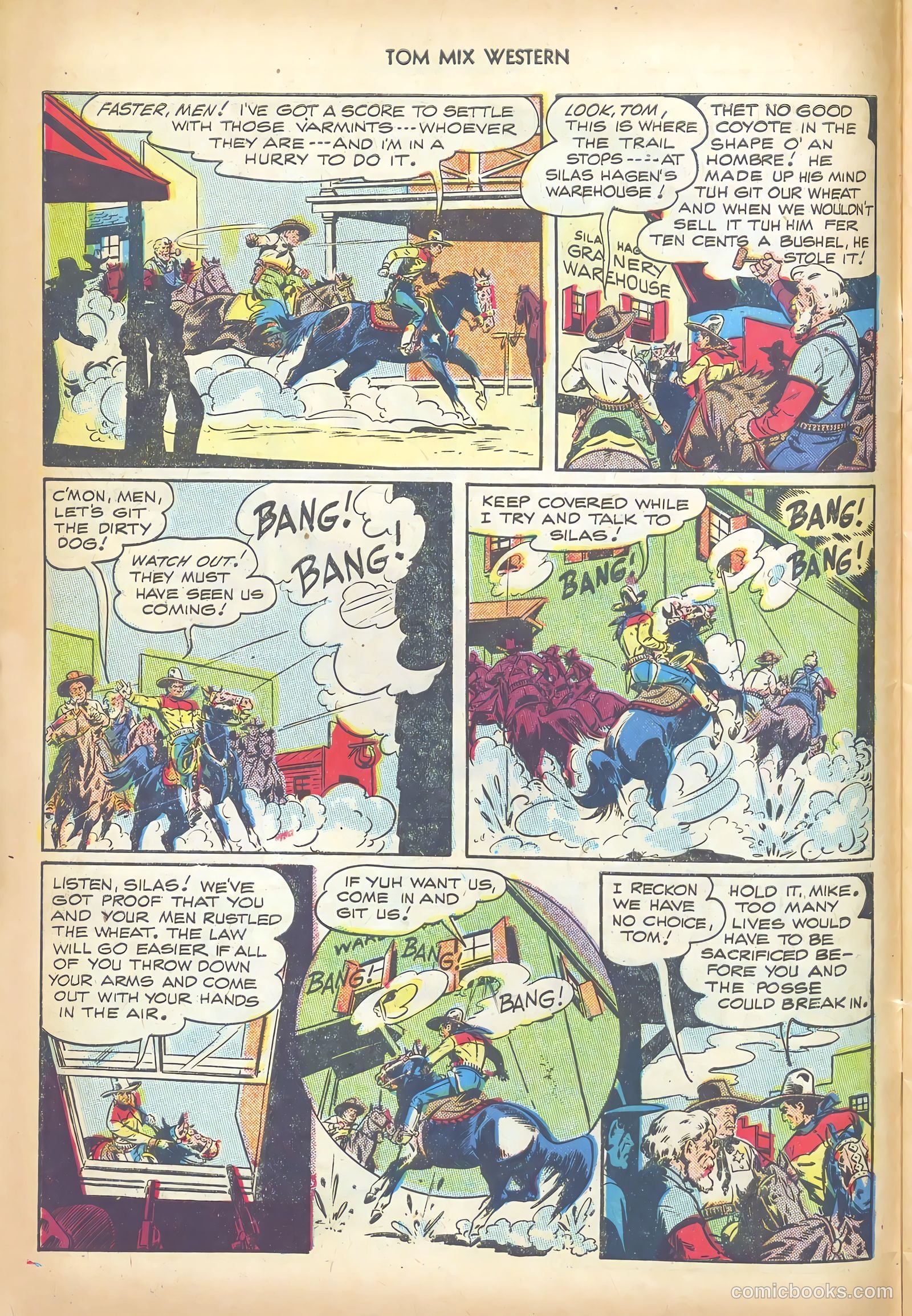 Tom Mix Western #6 (1948) — page 10 of 52