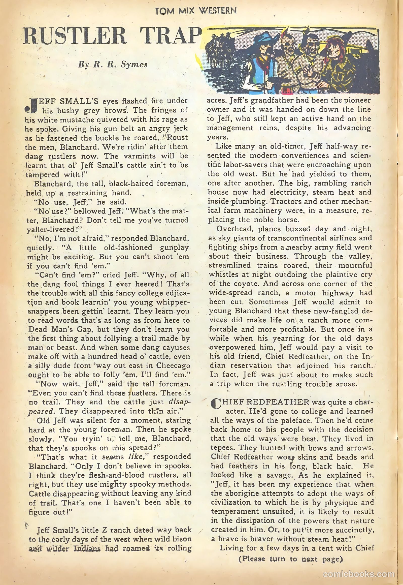 Tom Mix Western #6 (1948) — page 14 of 52
