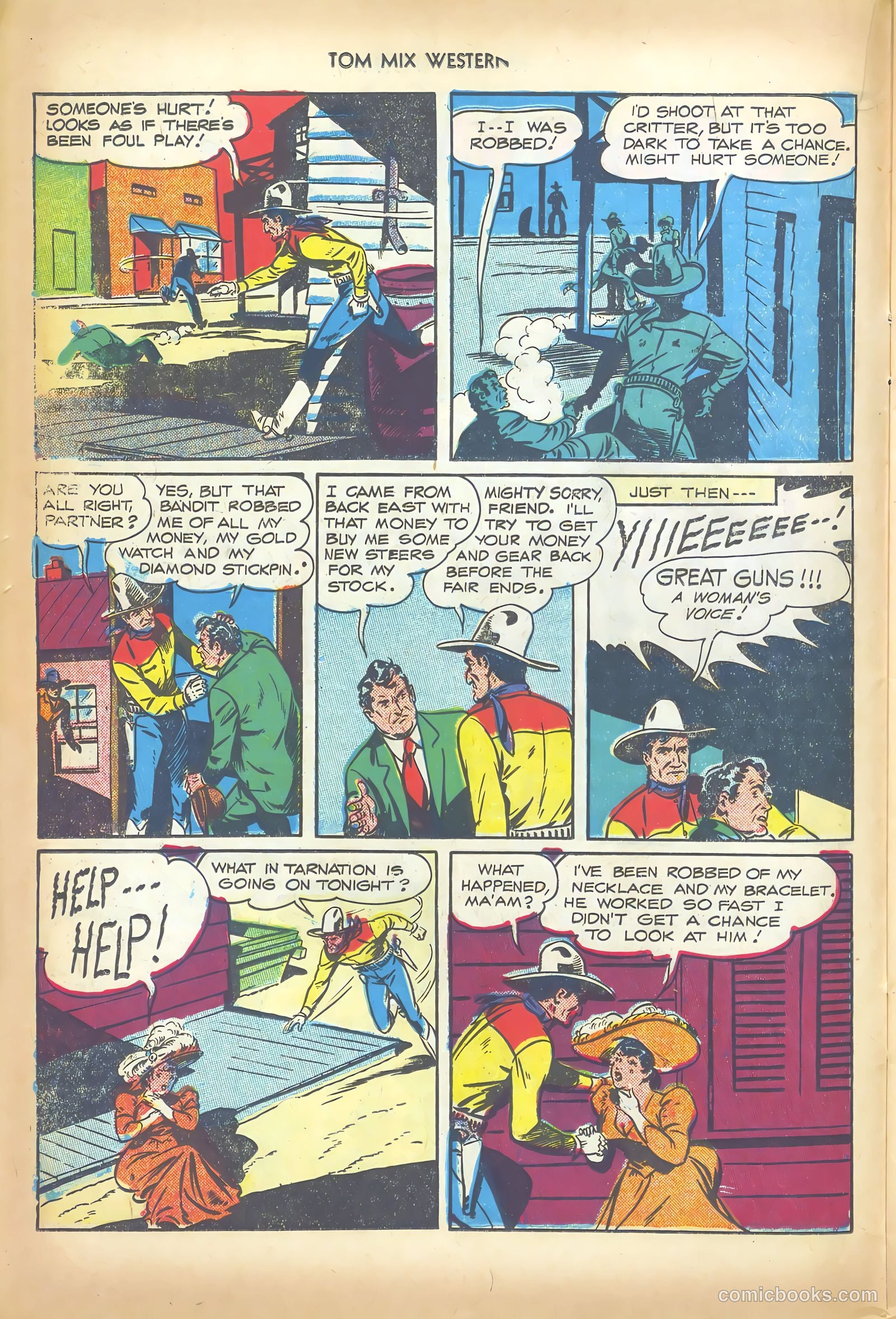 Tom Mix Western #6 (1948) — page 18 of 52