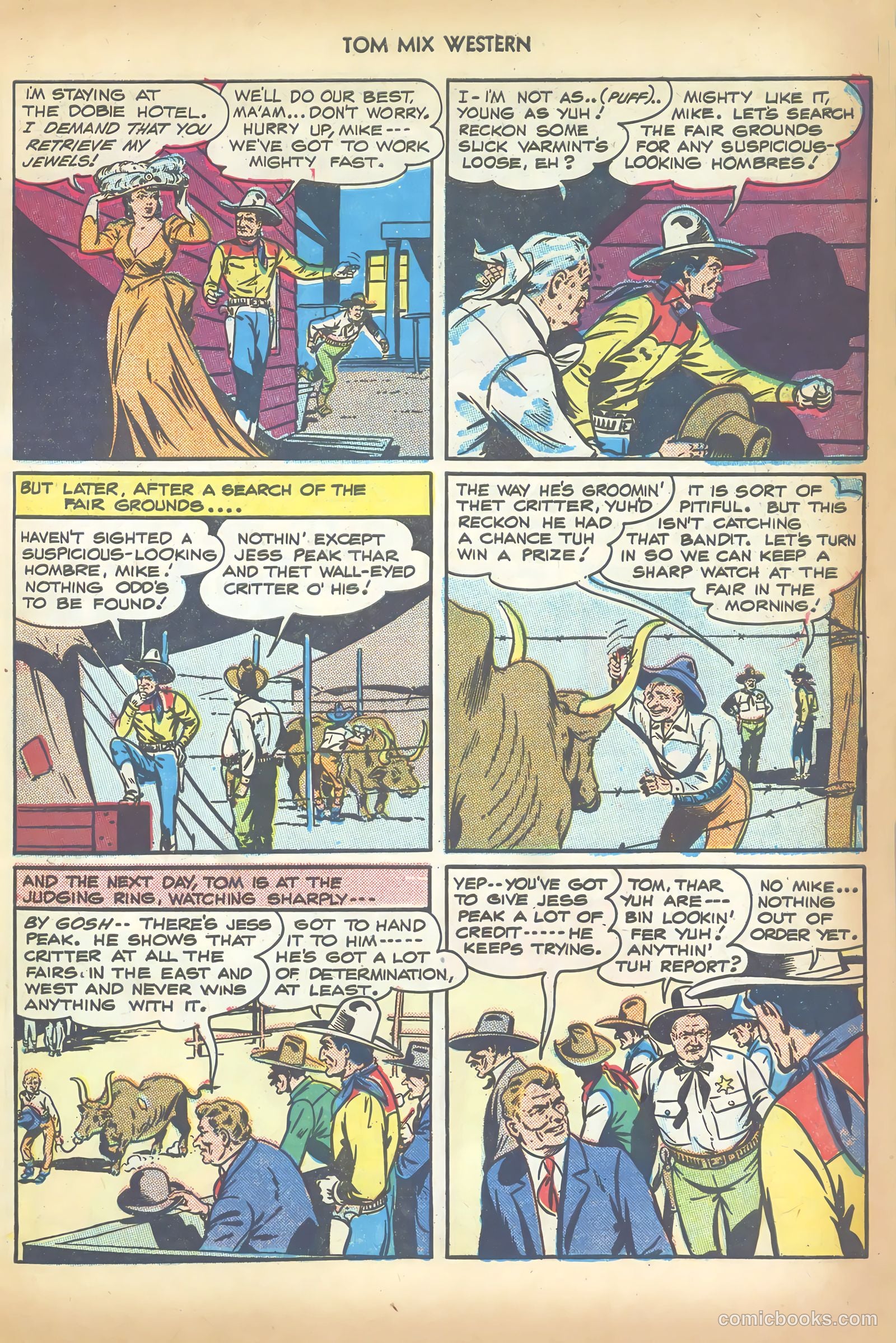 Tom Mix Western #6 (1948) — page 19 of 52