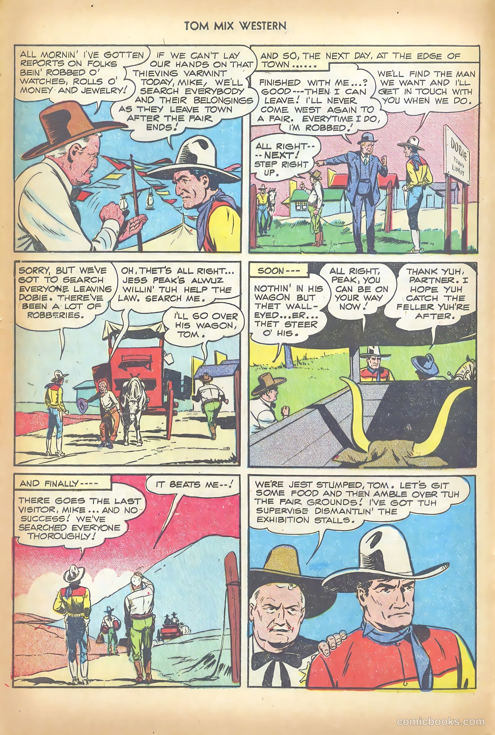 Tom Mix Western #6 (1948) — page 20 of 52