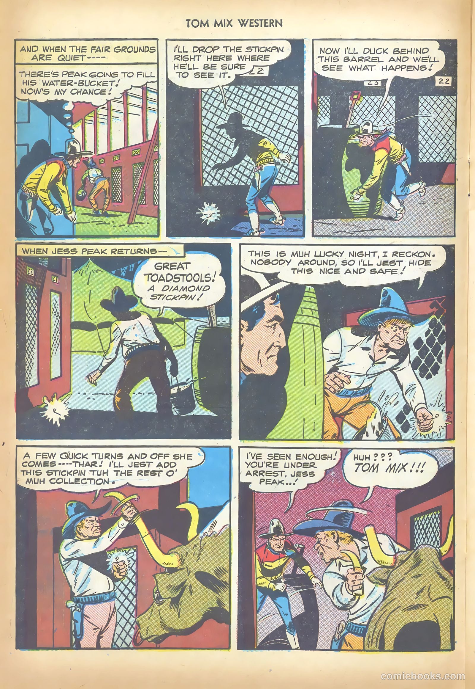 Tom Mix Western #6 (1948) — page 22 of 52