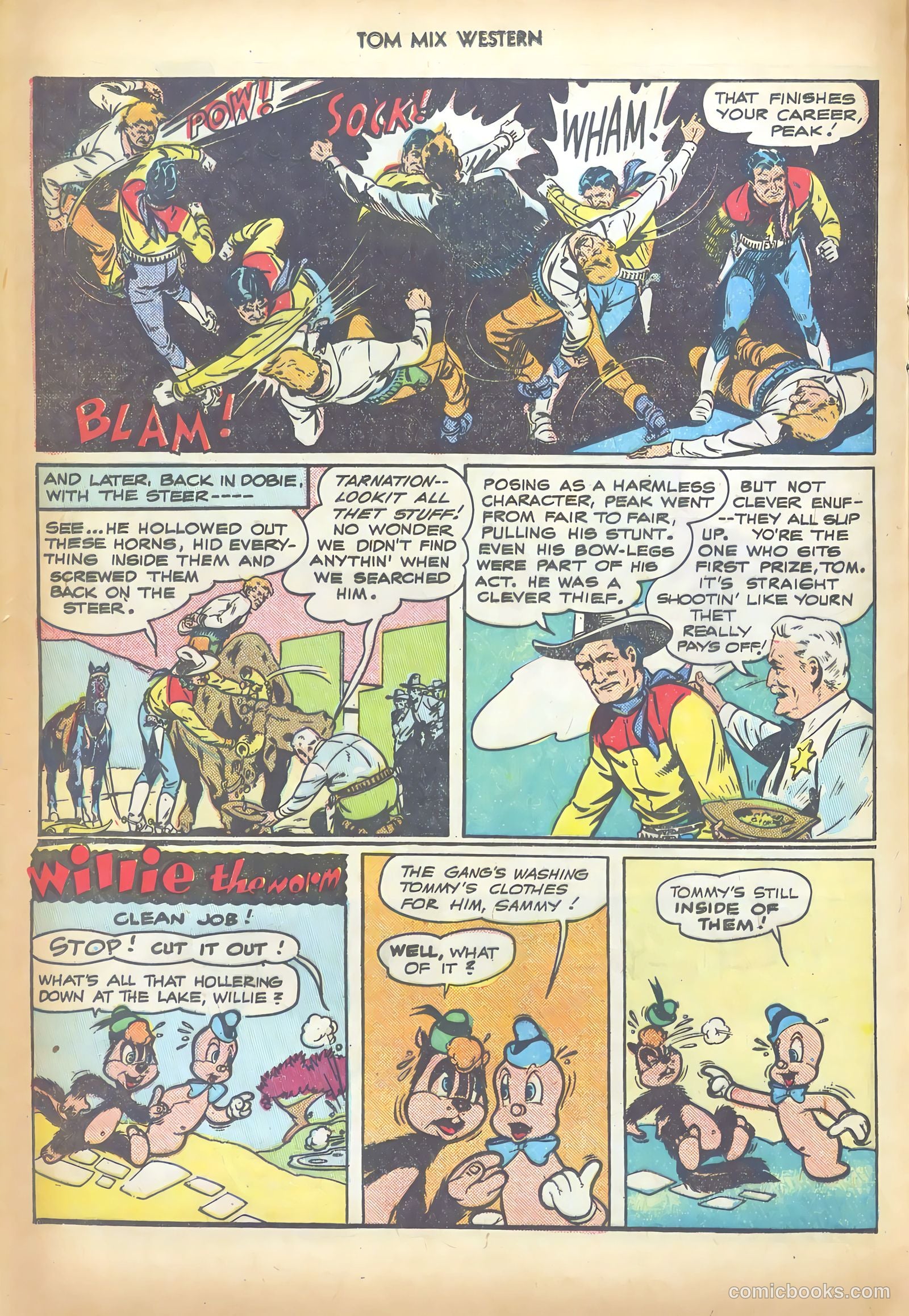 Tom Mix Western #6 (1948) — page 24 of 52