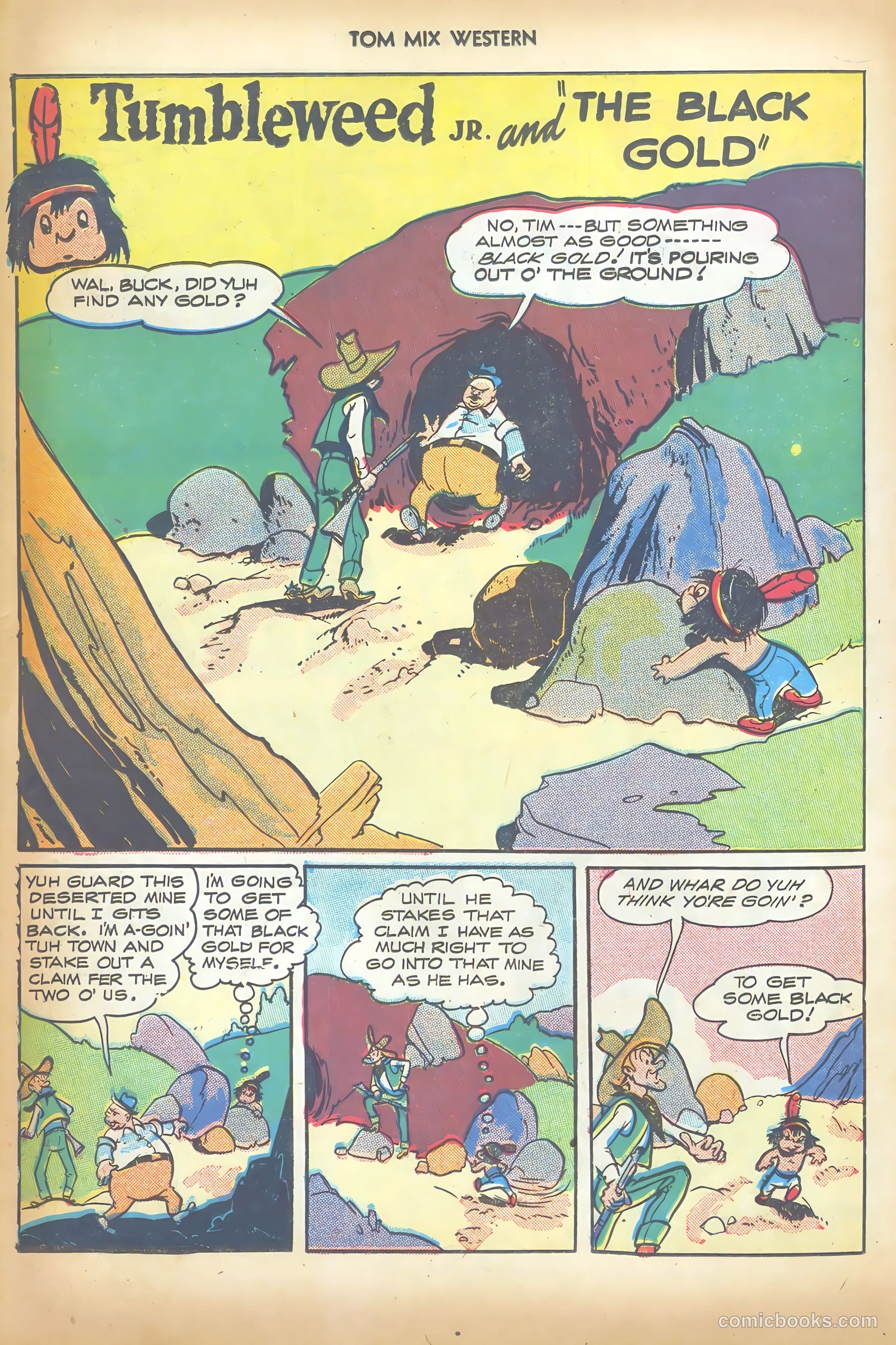 Tom Mix Western #6 (1948) — page 26 of 52