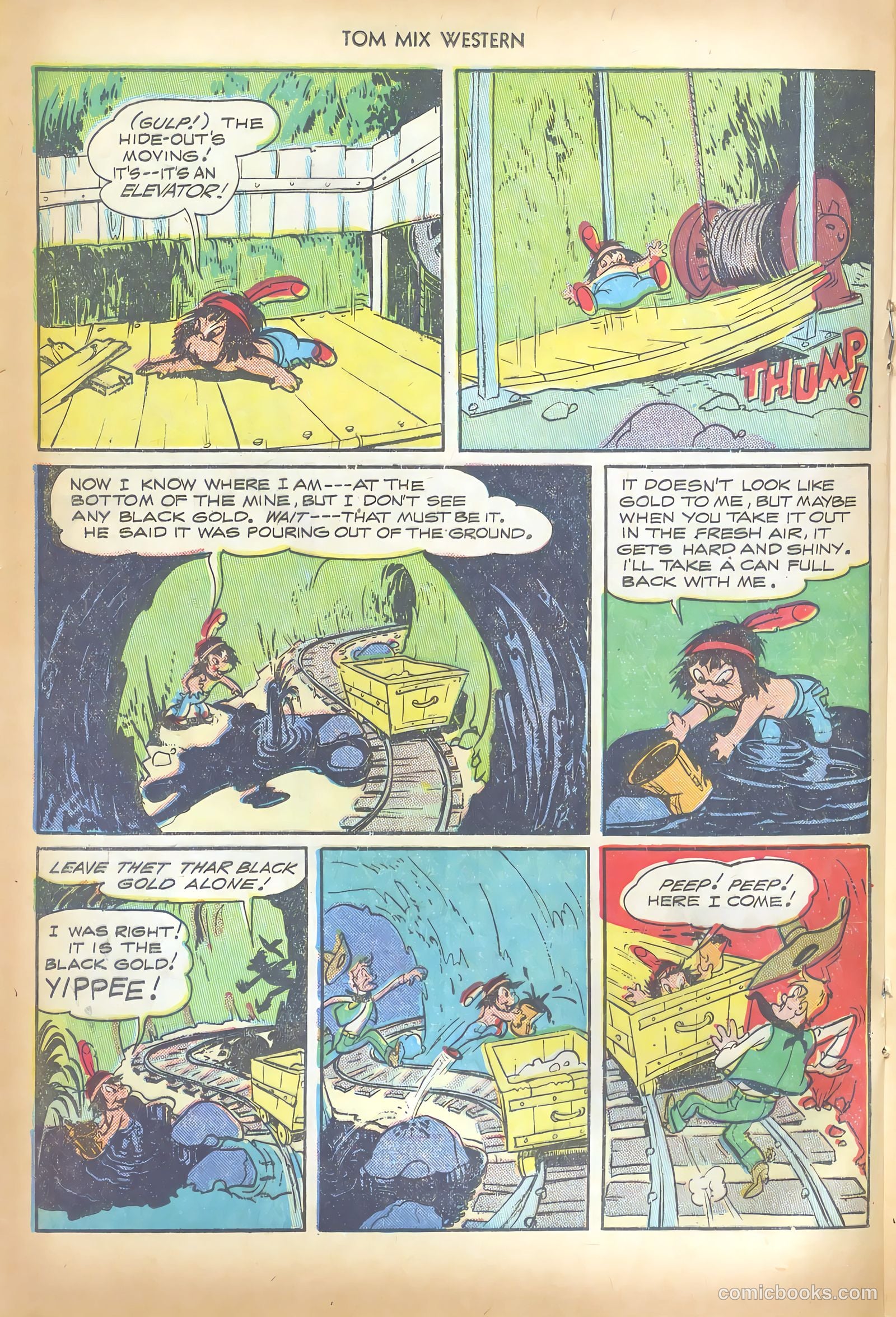 Tom Mix Western #6 (1948) — page 28 of 52