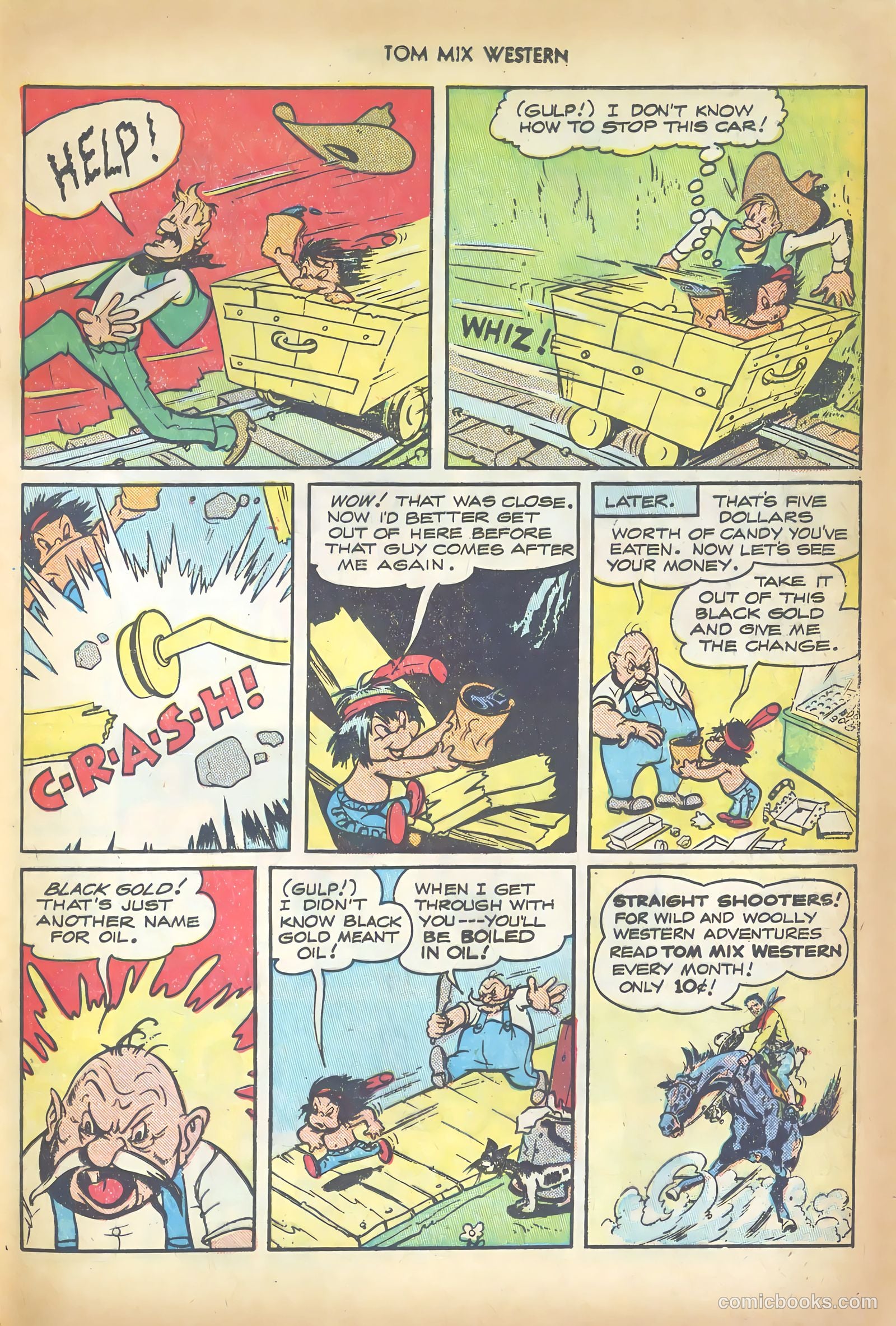 Tom Mix Western #6 (1948) — page 29 of 52