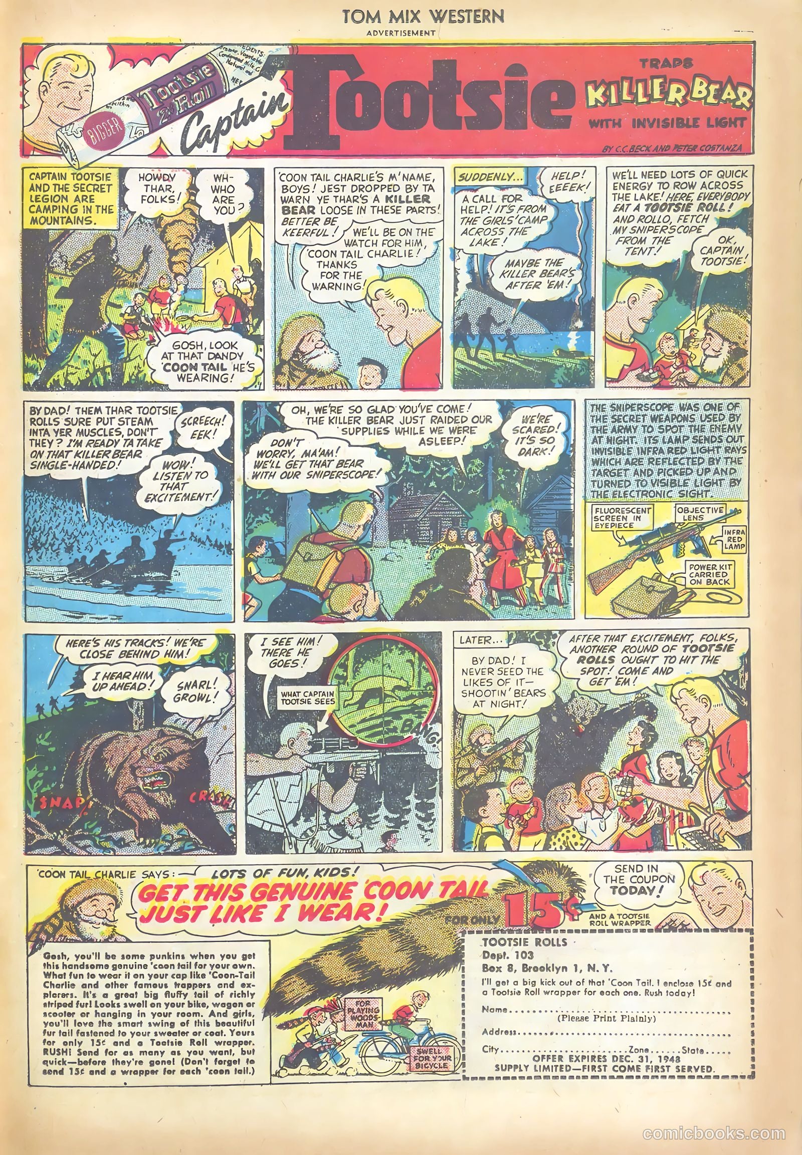 Tom Mix Western #6 (1948) — page 39 of 52