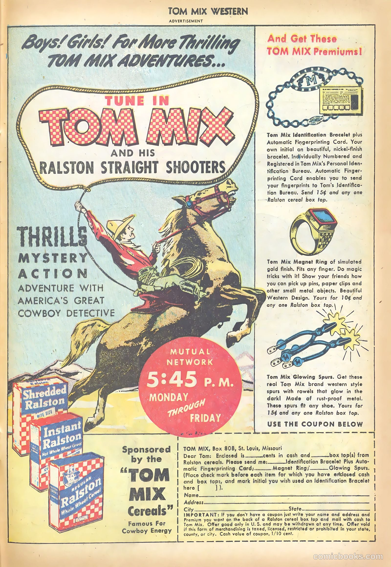 Tom Mix Western #6 (1948) — page 41 of 52