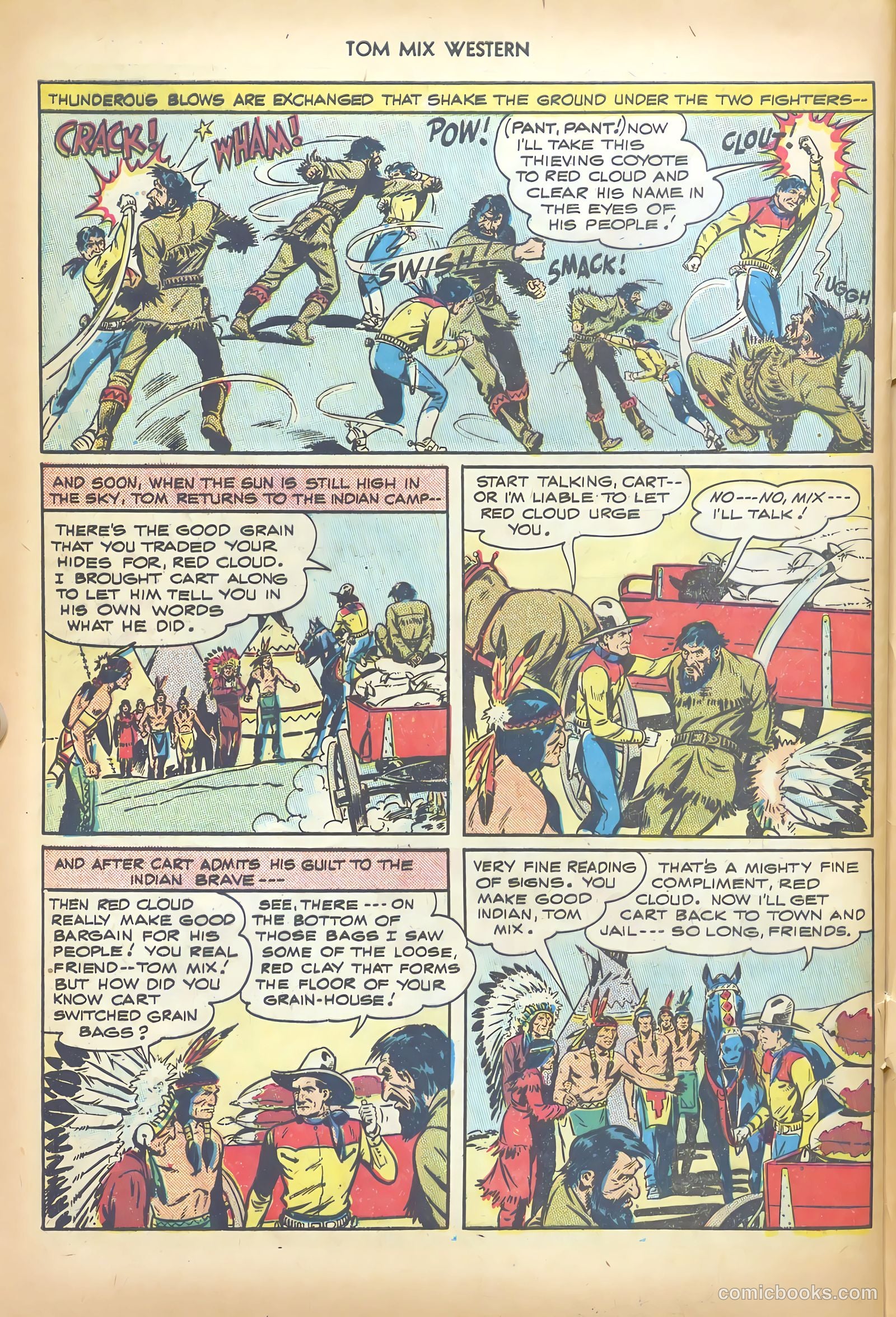 Tom Mix Western #6 (1948) — page 48 of 52