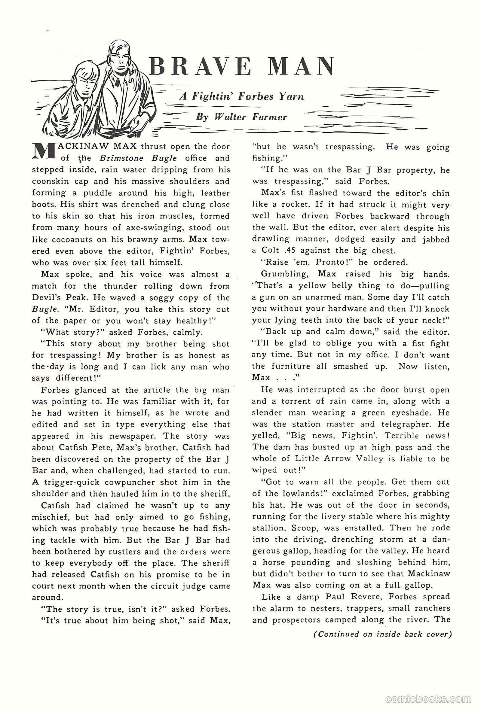 Tom Mix Western #60 (1953) — page 2 of 35