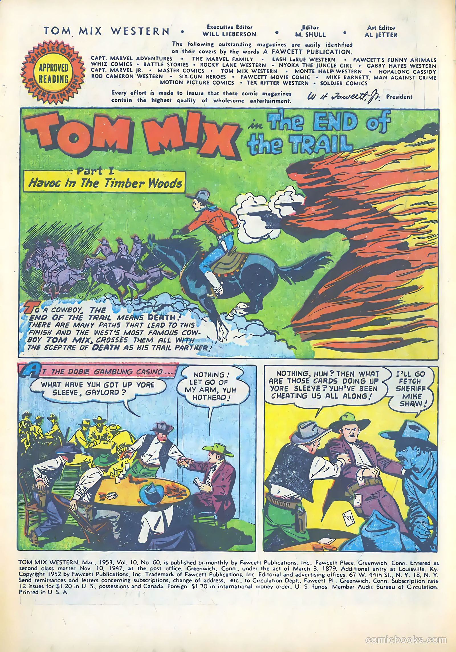 Tom Mix Western #60 (1953) — page 3 of 35
