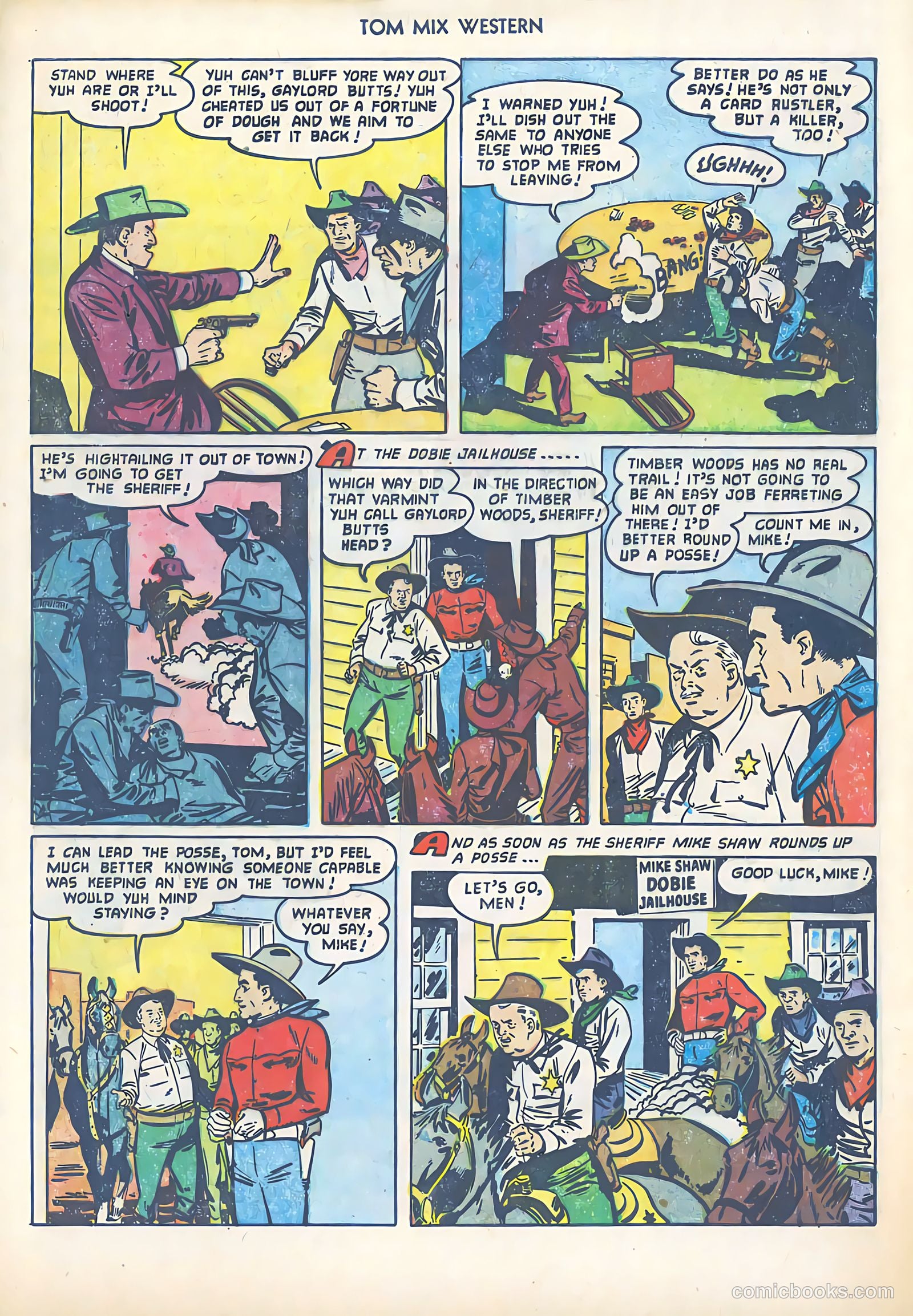 Tom Mix Western #60 (1953) — page 4 of 35